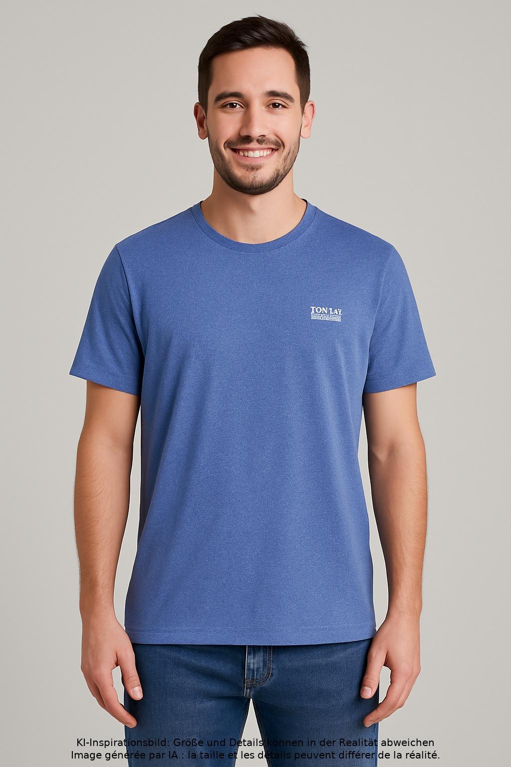 

Tommy Jeans Herren T-Shirt, blau, Gr. 52