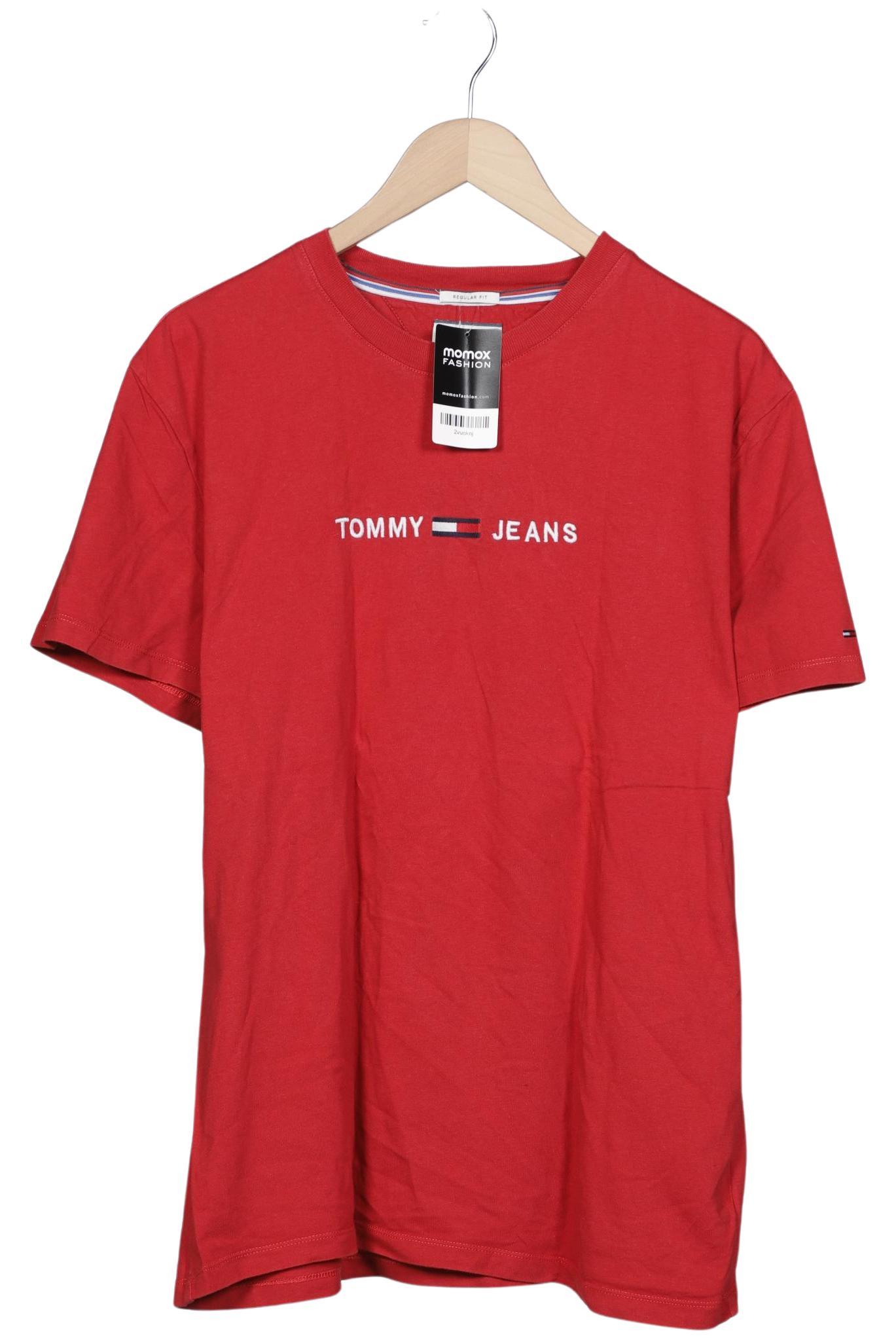 

Tommy Jeans Herren T-Shirt, rot, Gr. 52