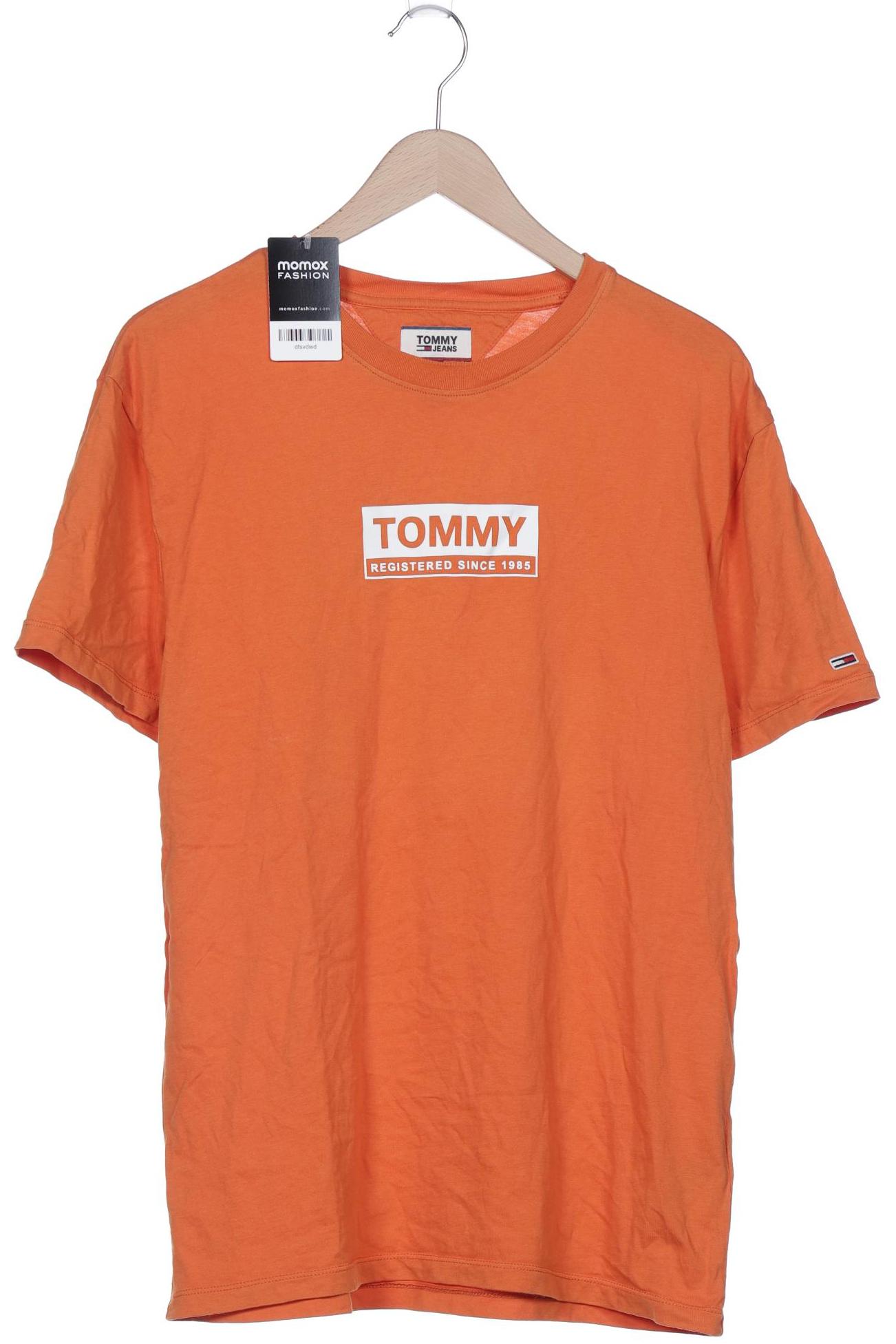 

Tommy Jeans Herren T-Shirt, orange, Gr. 48