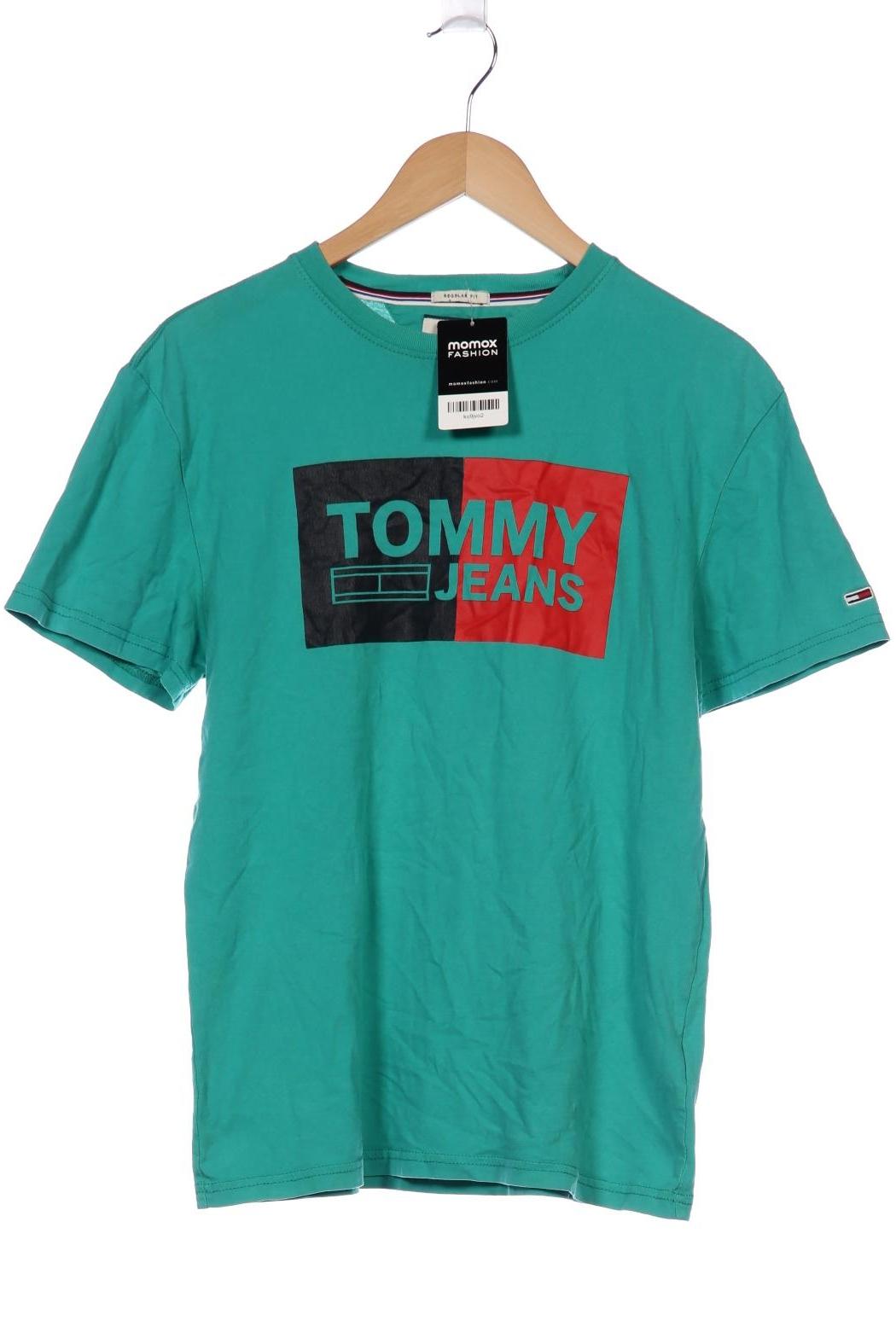 

Tommy Jeans Herren T-Shirt, türkis, Gr. 46
