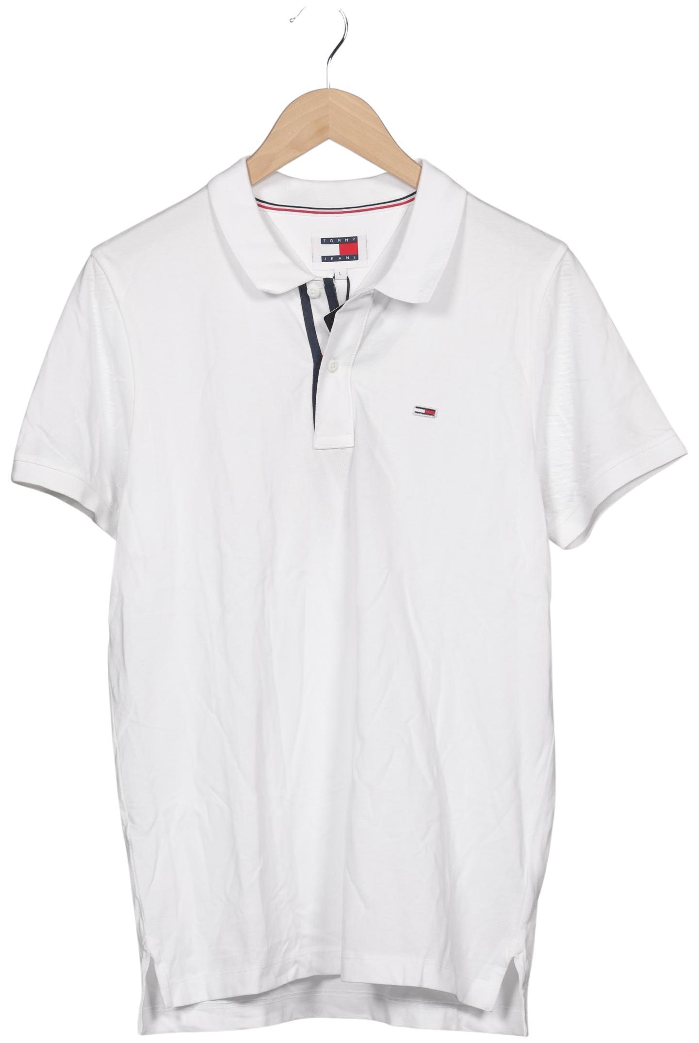 

Tommy Jeans Herren Poloshirt, weiß, Gr. 52