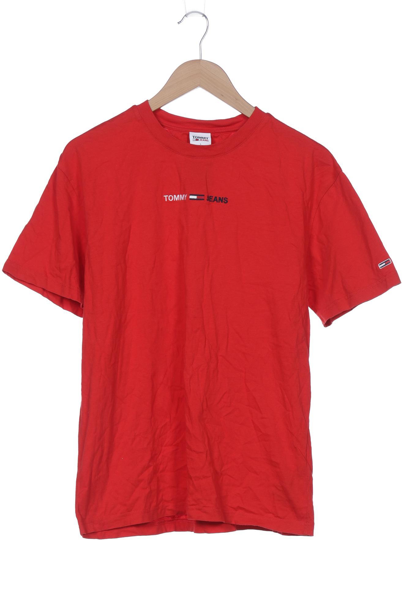 

Tommy Jeans Herren T-Shirt, rot, Gr. 52