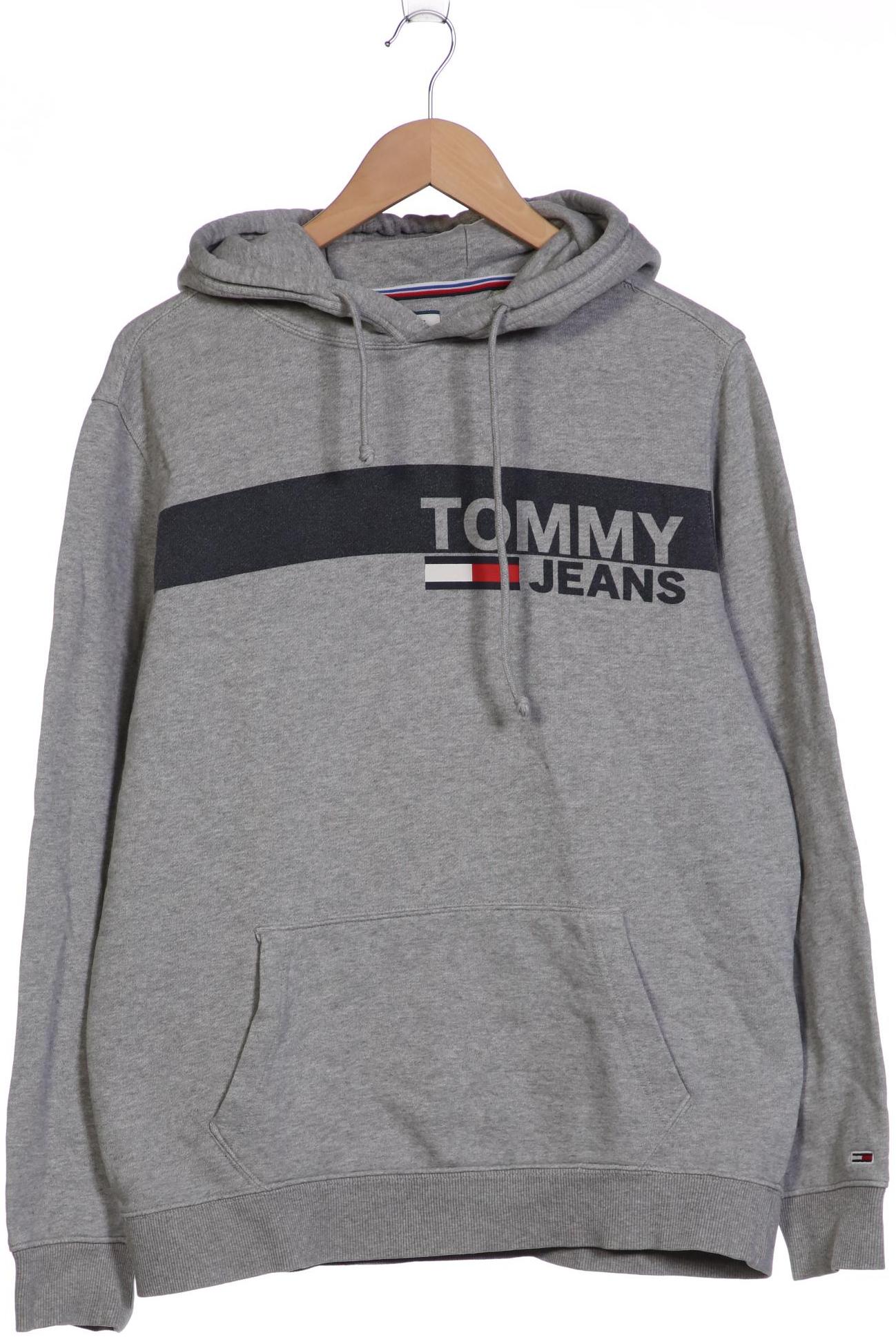 

Tommy Jeans Herren Kapuzenpullover, grau, Gr. 52
