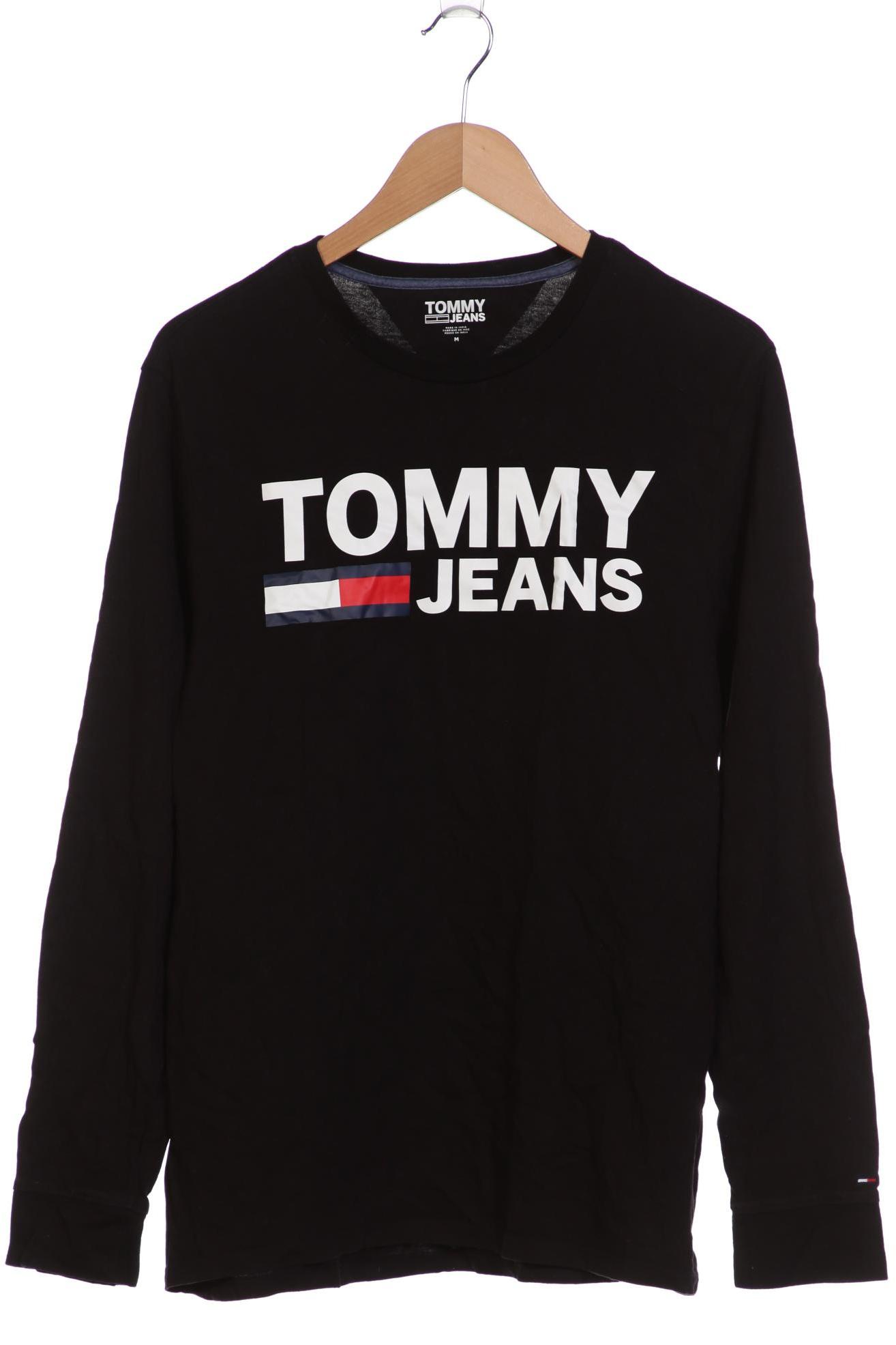 

Tommy Jeans Herren Langarmshirt, schwarz, Gr. 48