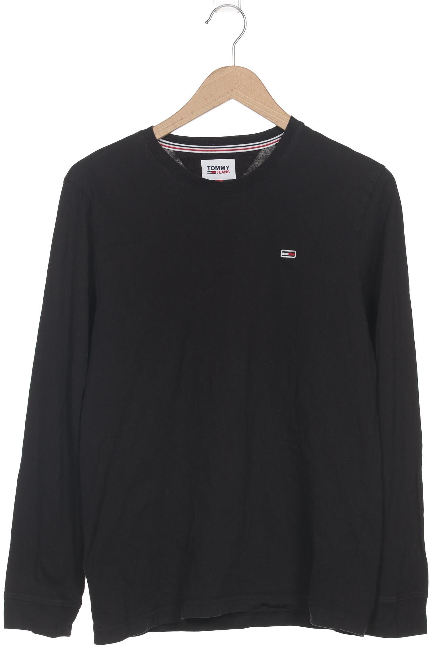

Tommy Jeans Herren Langarmshirt, schwarz, Gr. 48