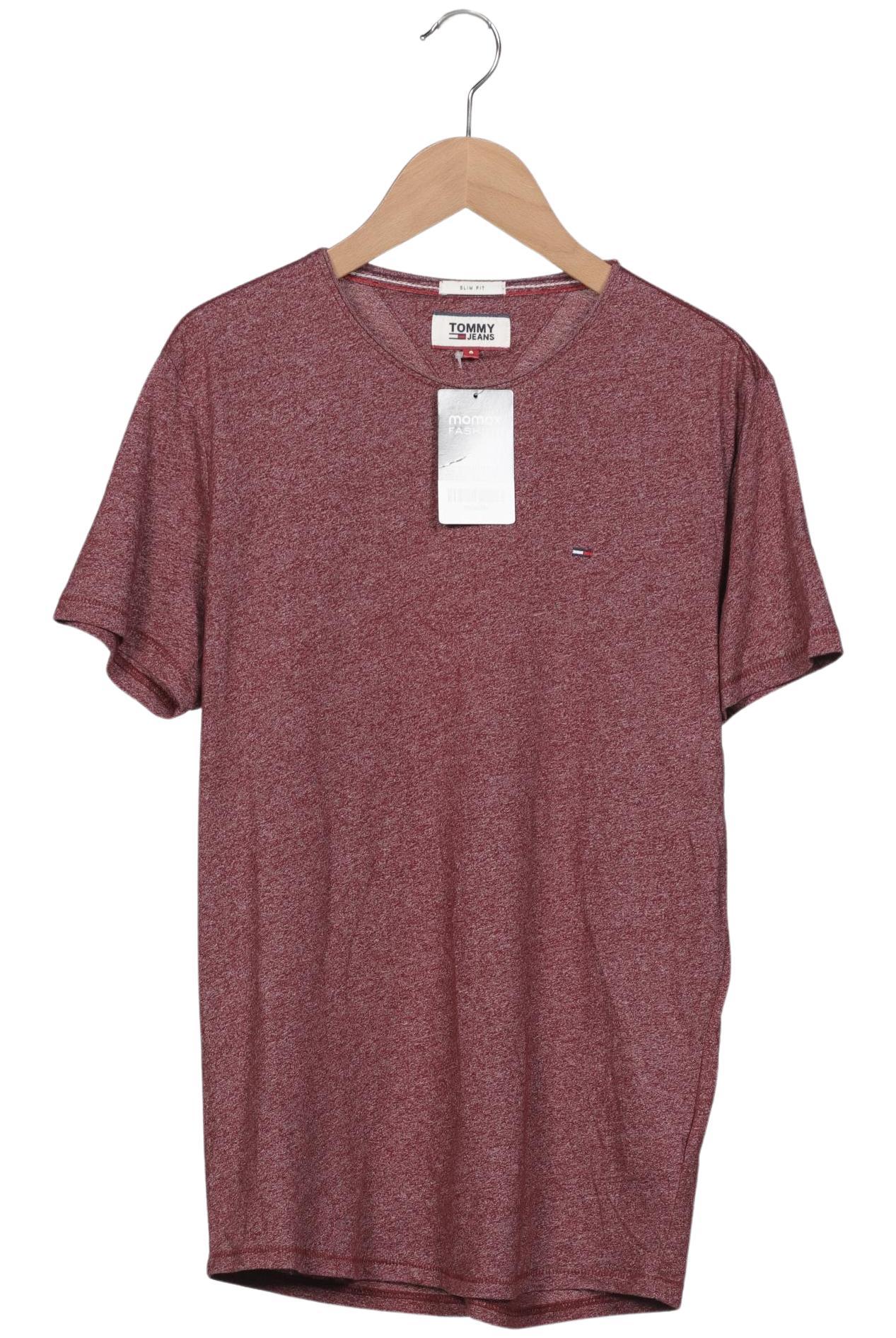 

Tommy Jeans Herren T-Shirt, bordeaux, Gr. 46