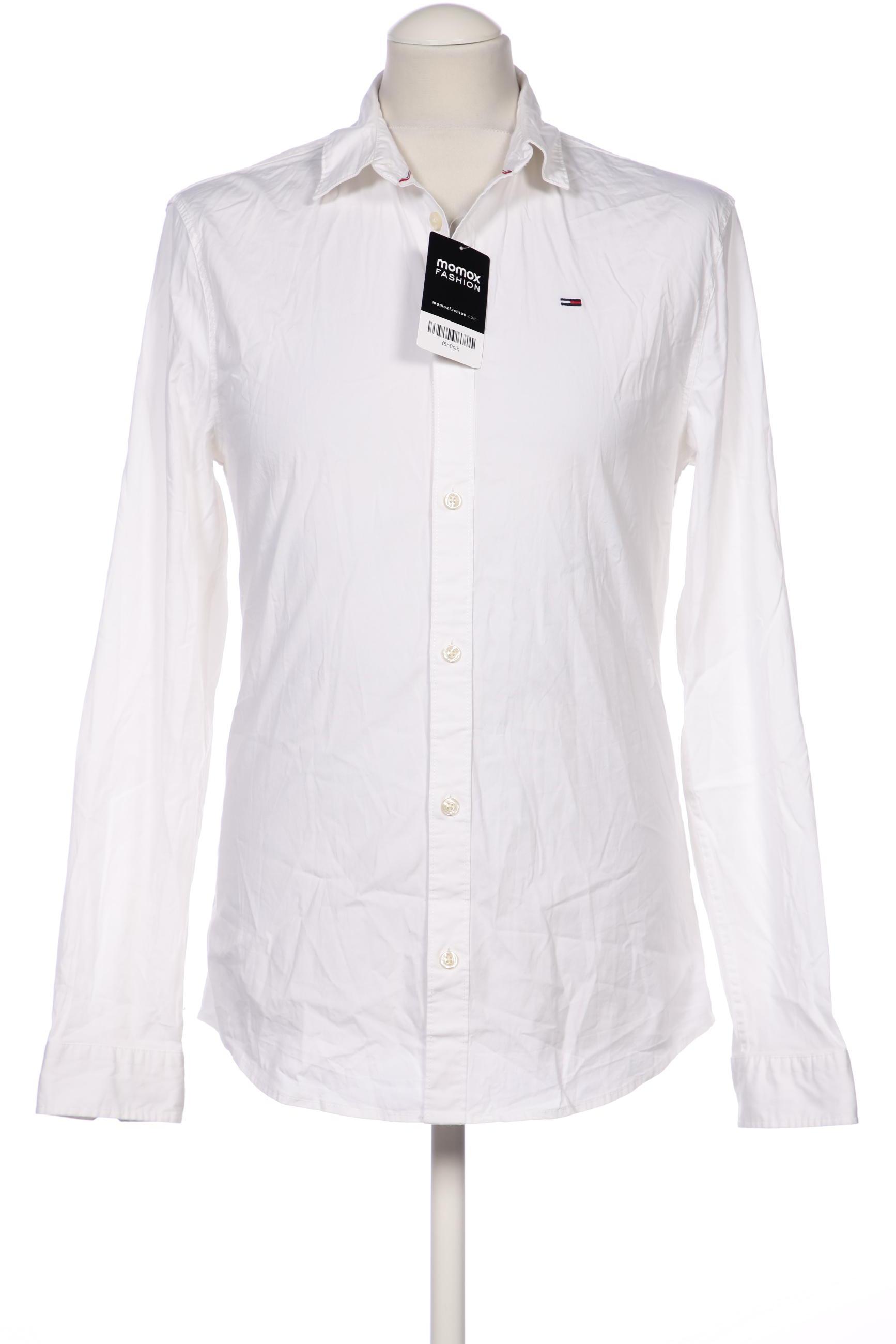

Tommy Jeans Herren Hemd, cremeweiß, Gr. 48