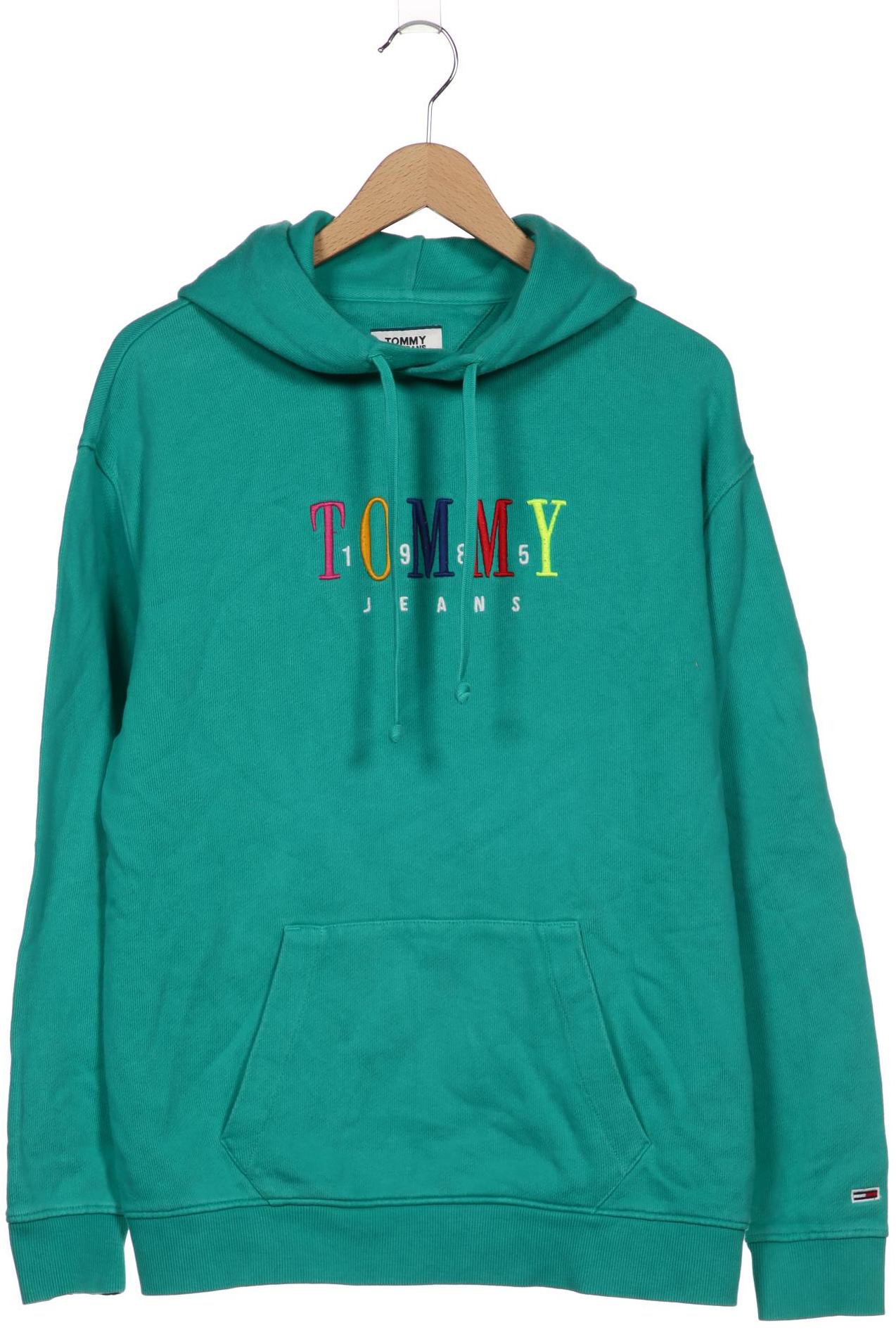 

Tommy Jeans Herren Kapuzenpullover, türkis, Gr. 46