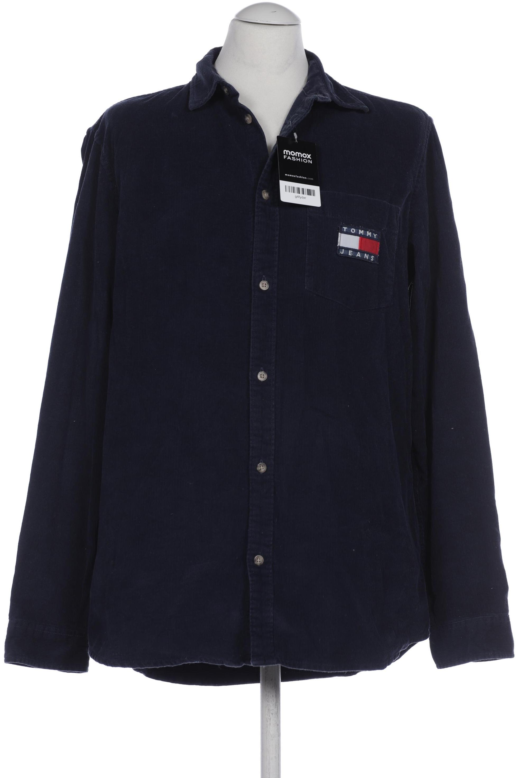 

Tommy Jeans Herren Hemd, marineblau, Gr. 48
