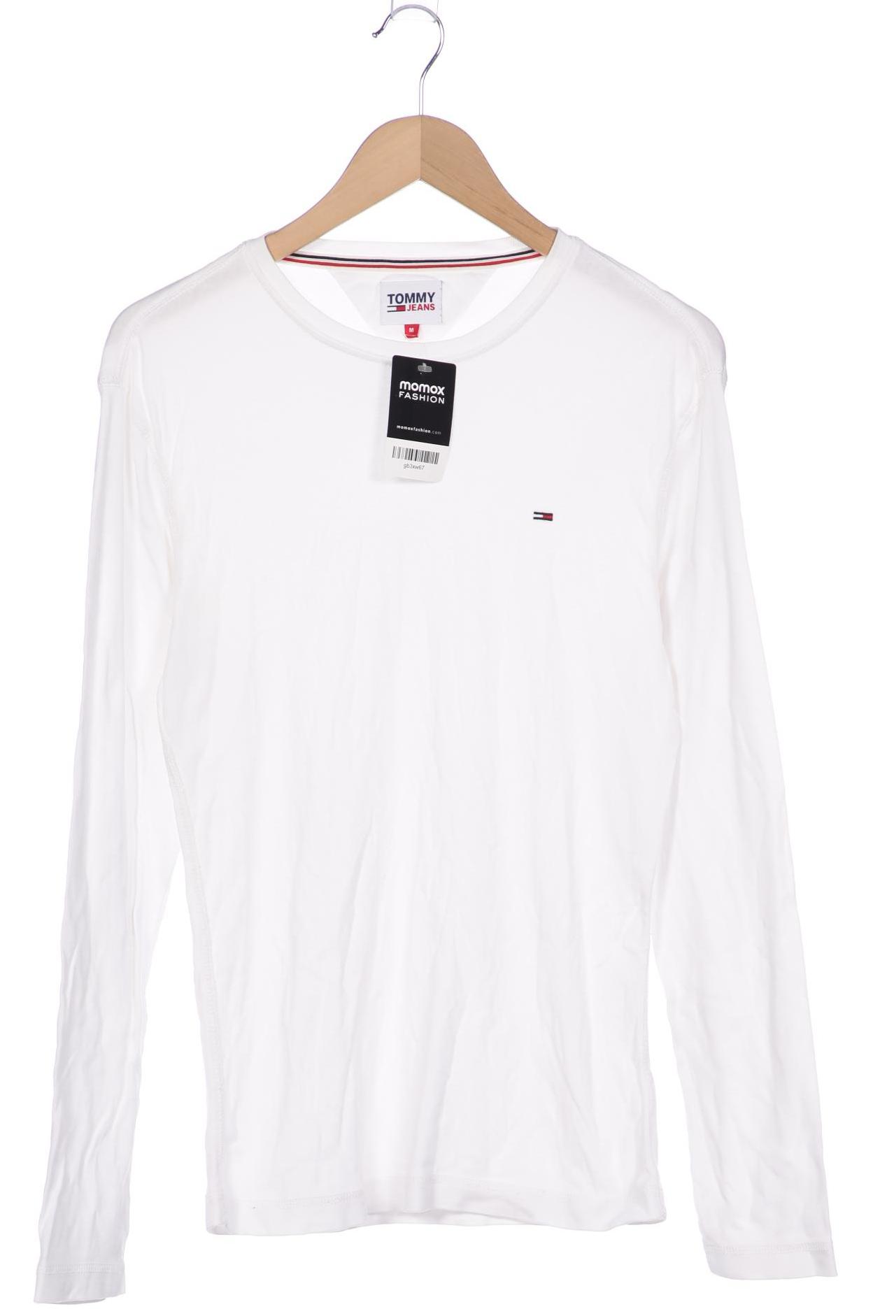 

Tommy Jeans Herren Langarmshirt, weiß, Gr. 48