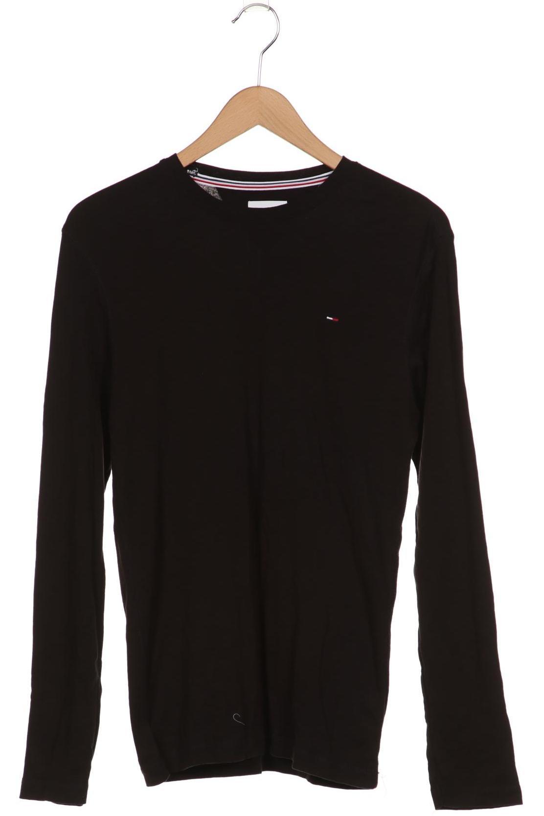 

Tommy Jeans Herren Langarmshirt, schwarz