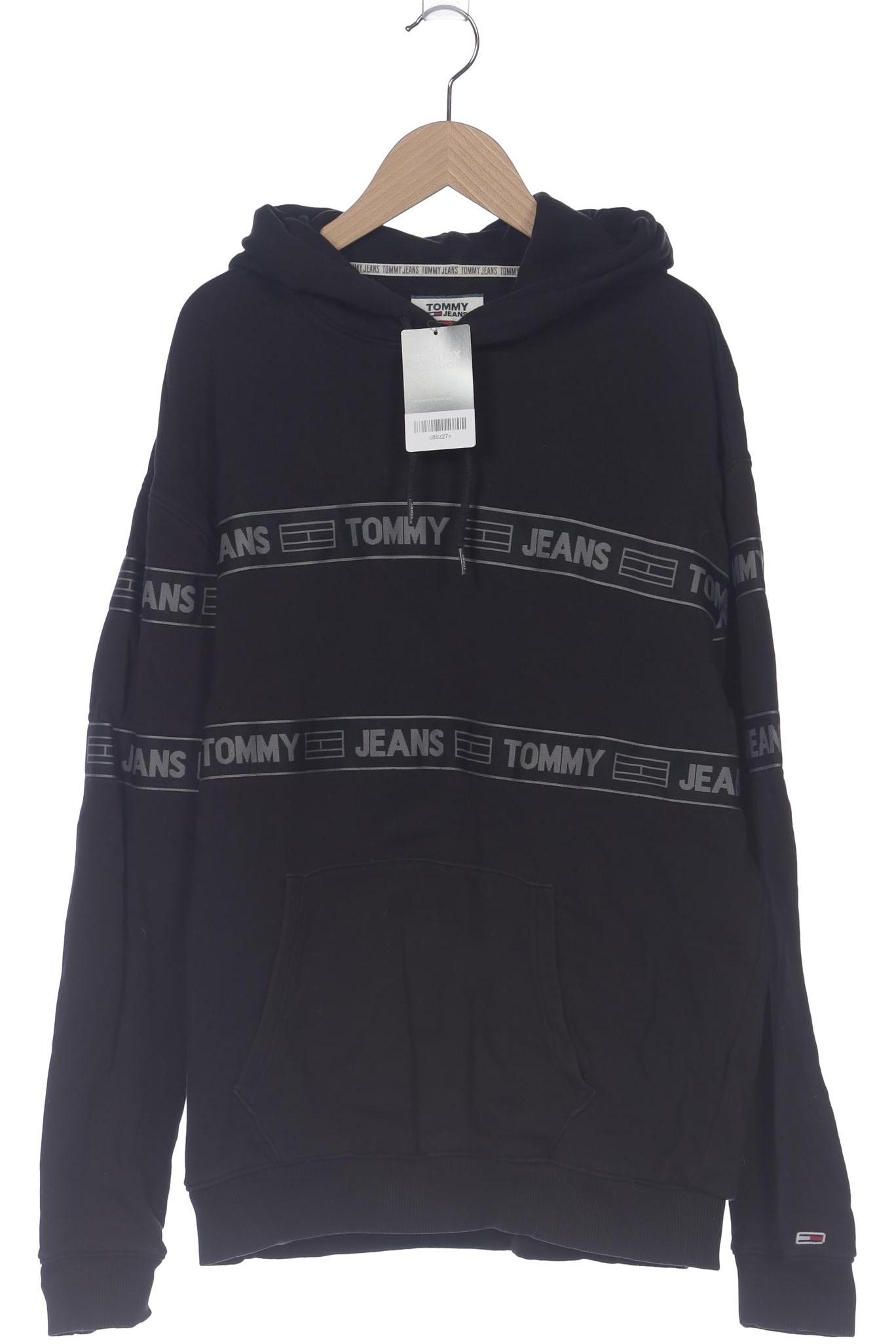 

Tommy Jeans Herren Kapuzenpullover, schwarz, Gr. 48