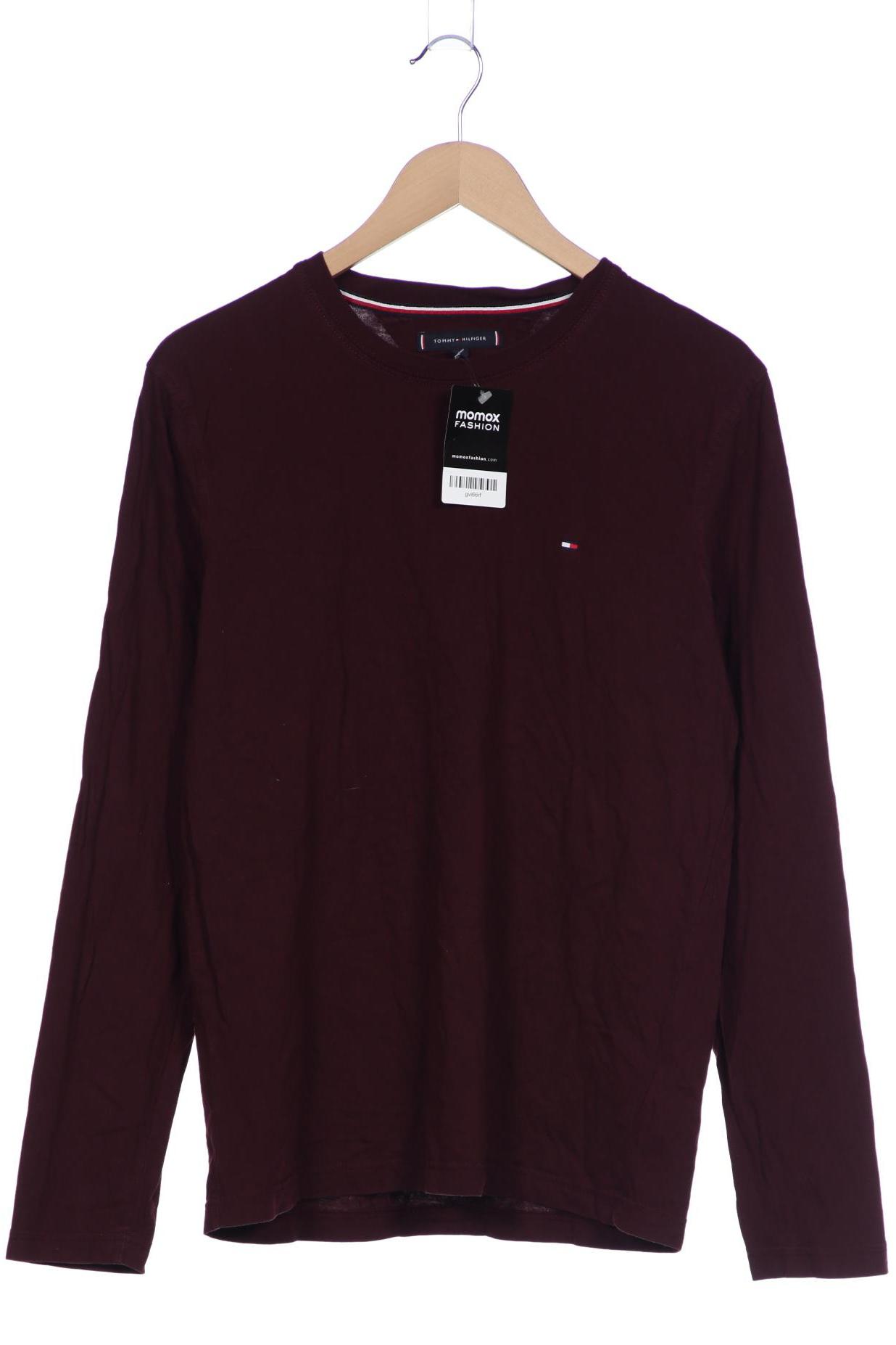 

Tommy Jeans Herren Langarmshirt, bordeaux, Gr. 52