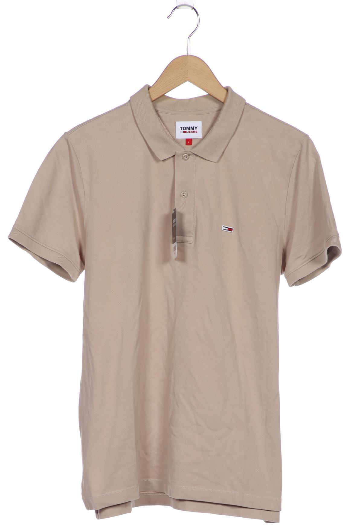 

Tommy Jeans Herren Poloshirt, beige, Gr. 52