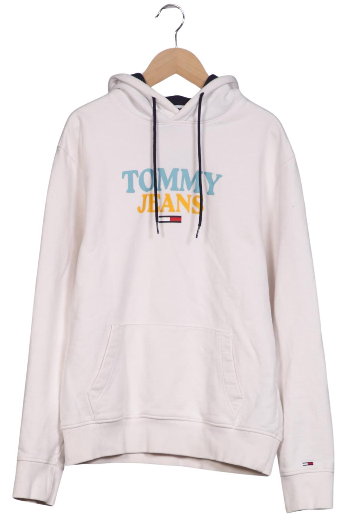 

Tommy Jeans Herren Kapuzenpullover, cremeweiß, Gr. 48