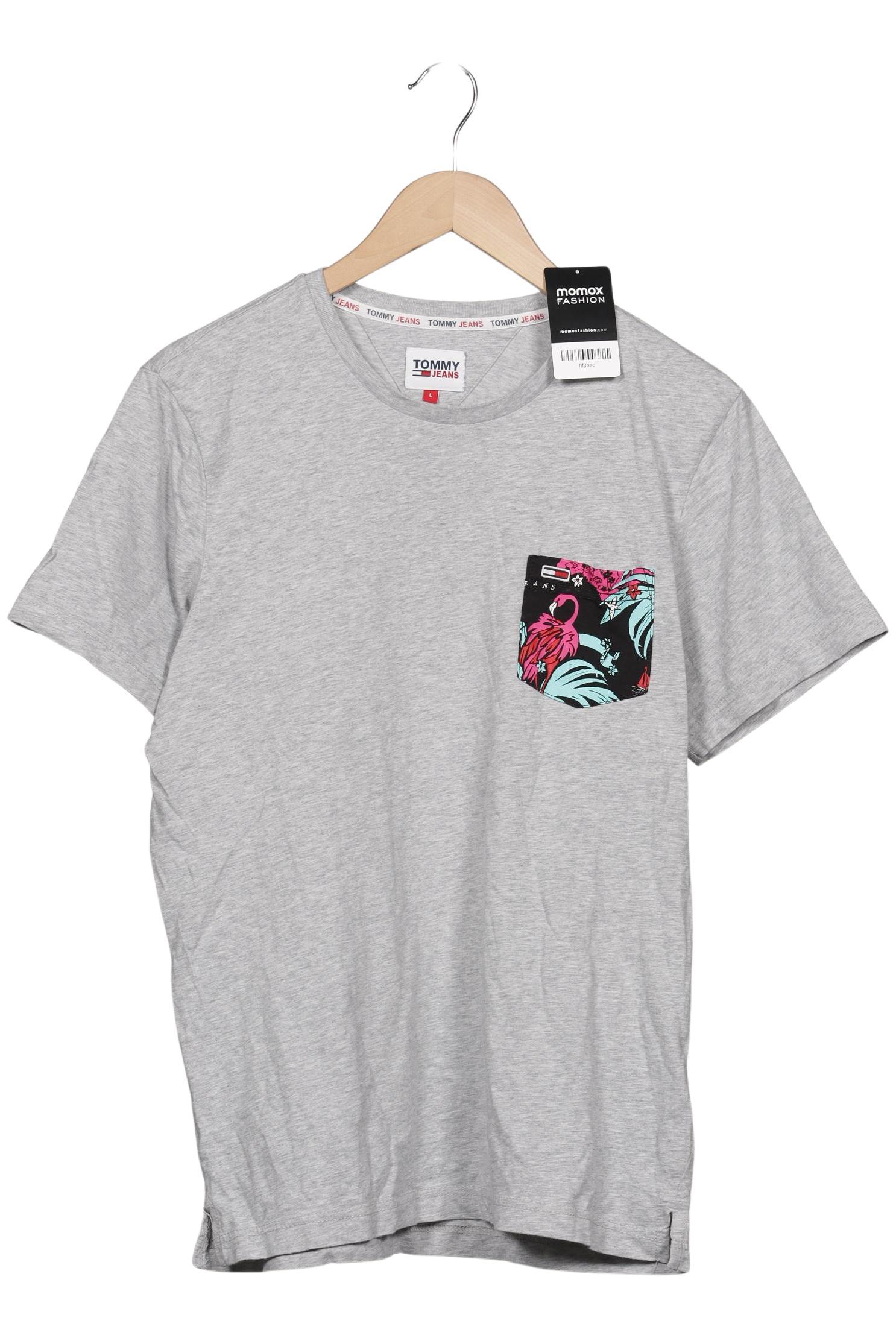 

Tommy Jeans Herren T-Shirt, grau, Gr. 52