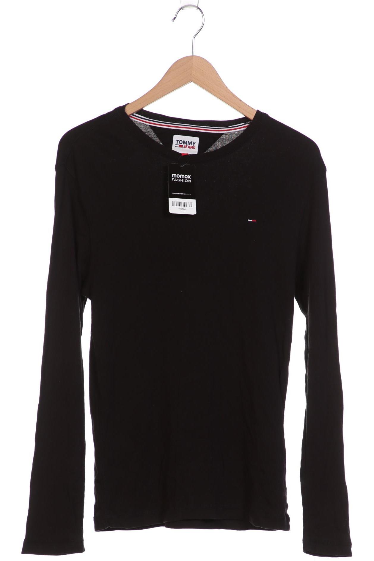 

Tommy Jeans Herren Langarmshirt, schwarz, Gr. 48