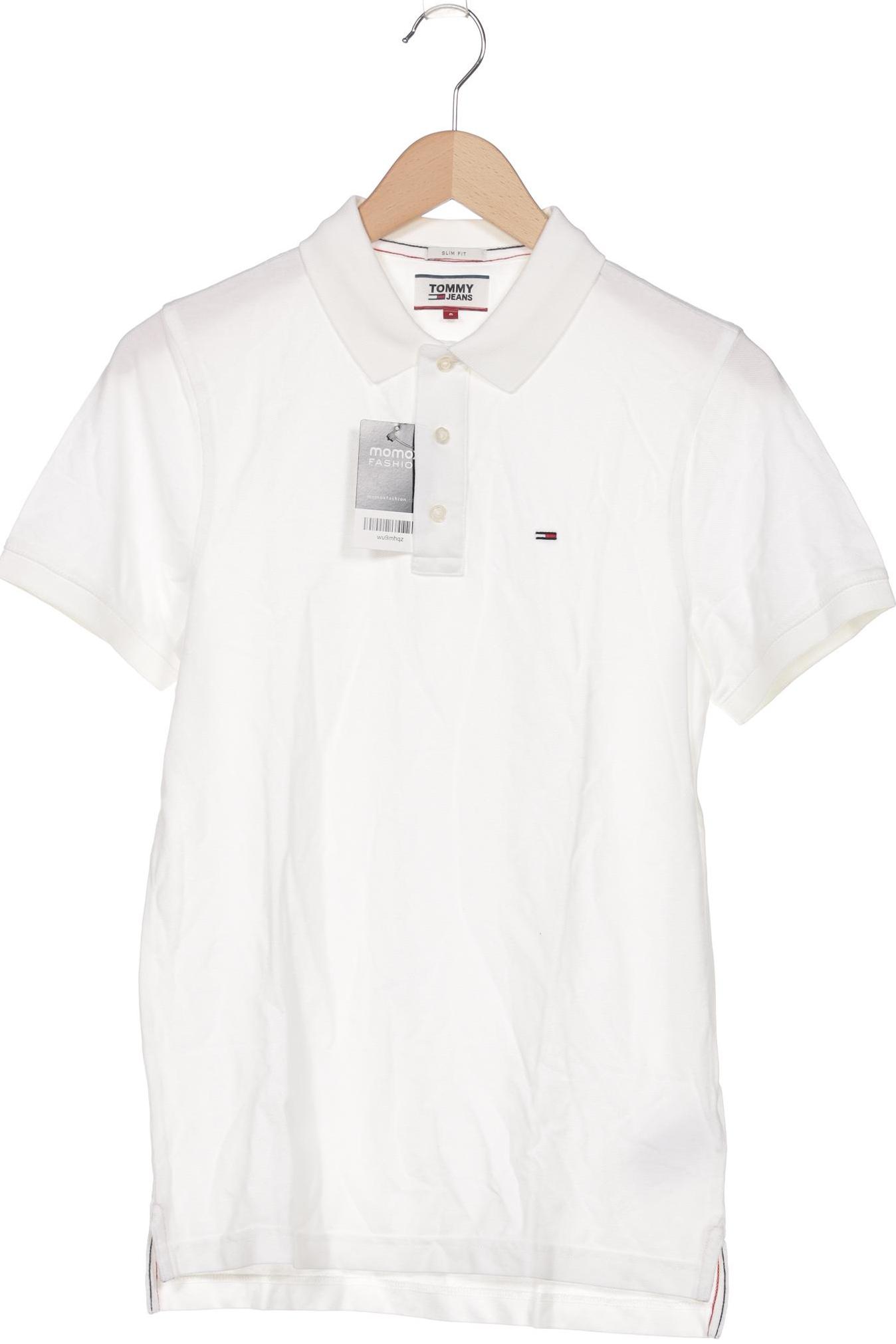 

Tommy Jeans Herren Poloshirt, cremeweiß, Gr. 46