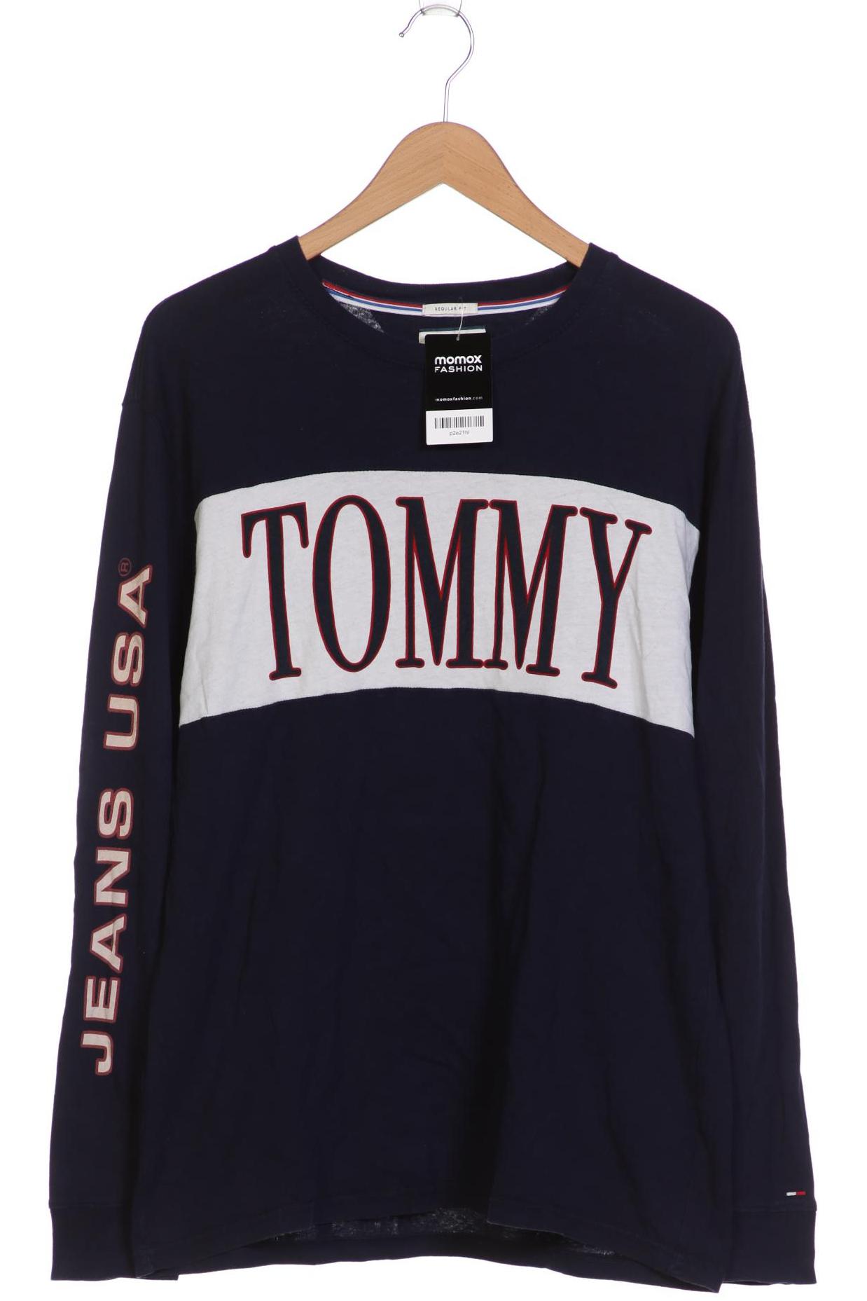 

Tommy Jeans Herren Langarmshirt, marineblau