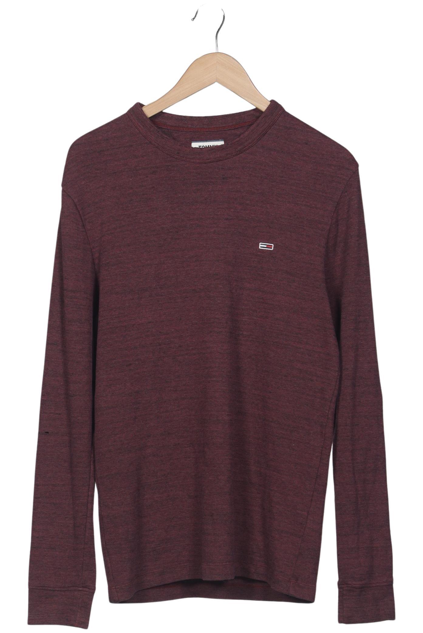 Thumbnail - Tommy Jeans Herren Langarmshirt, bordeaux, Gr. 54