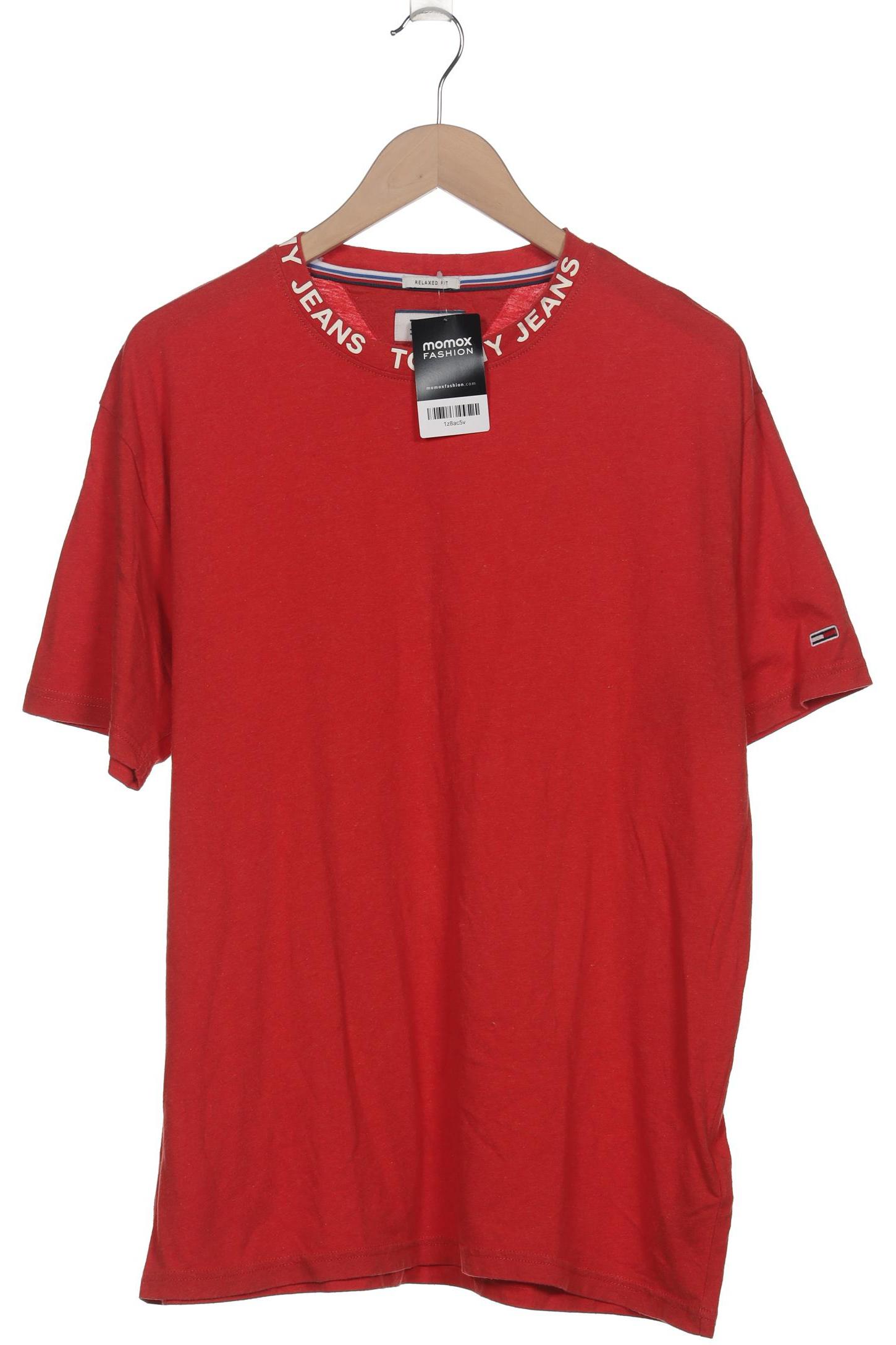 

Tommy Jeans Herren T-Shirt, rot, Gr. 52