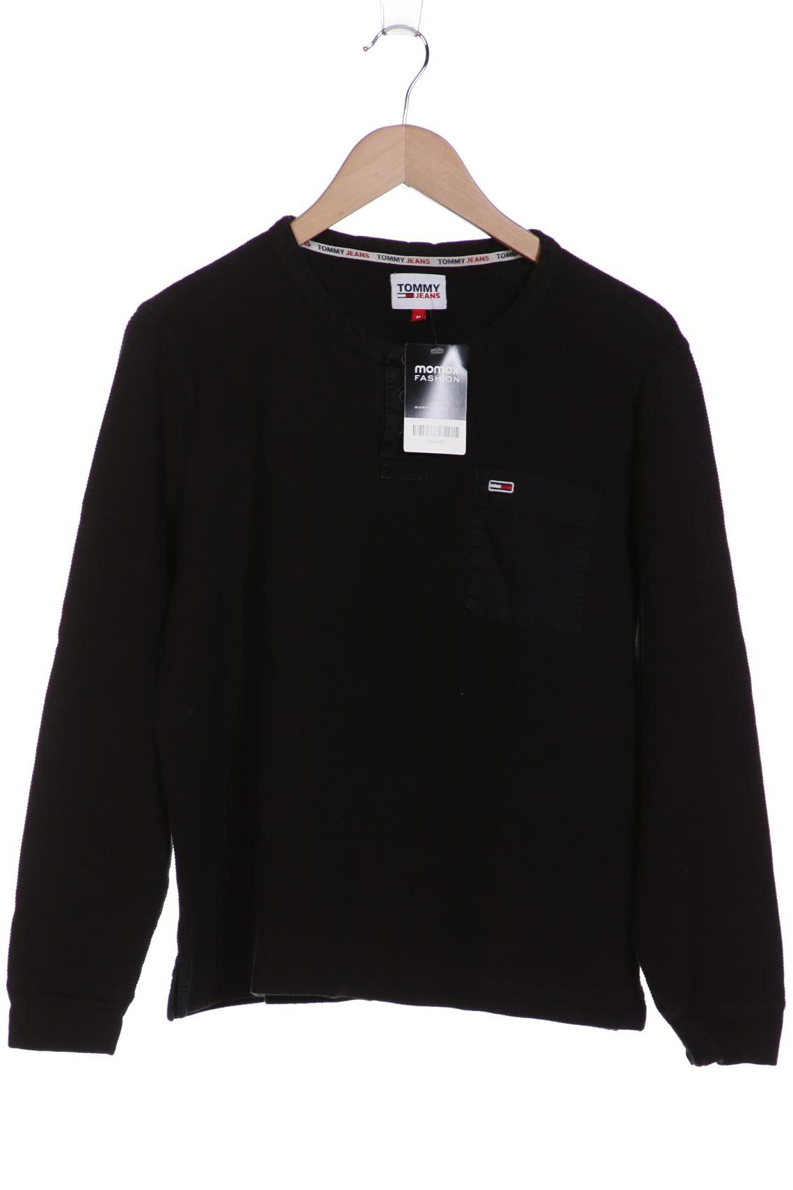 

Tommy Jeans Herren Langarmshirt, schwarz, Gr. 48