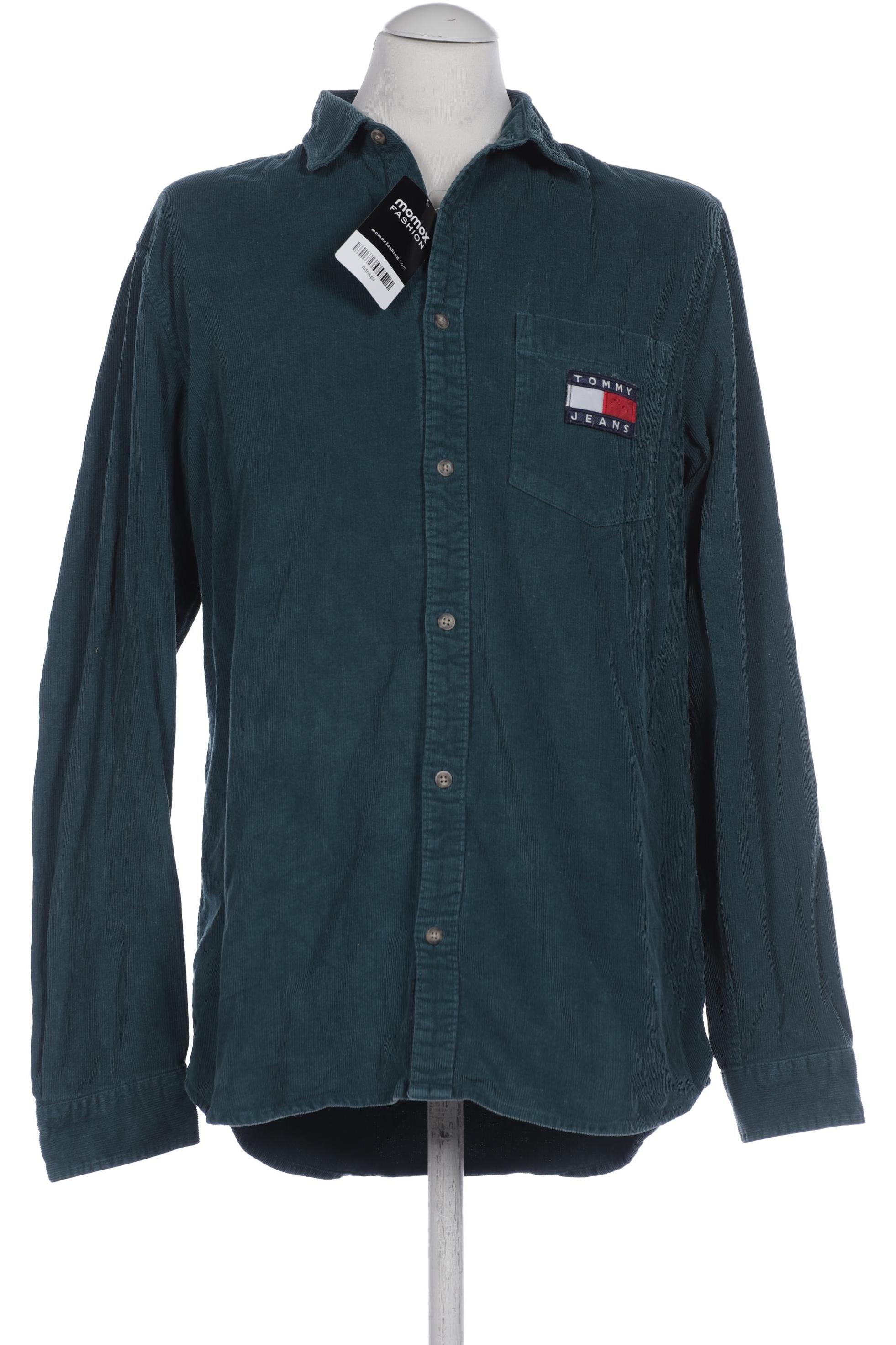 

Tommy Jeans Herren Hemd, türkis, Gr. 48