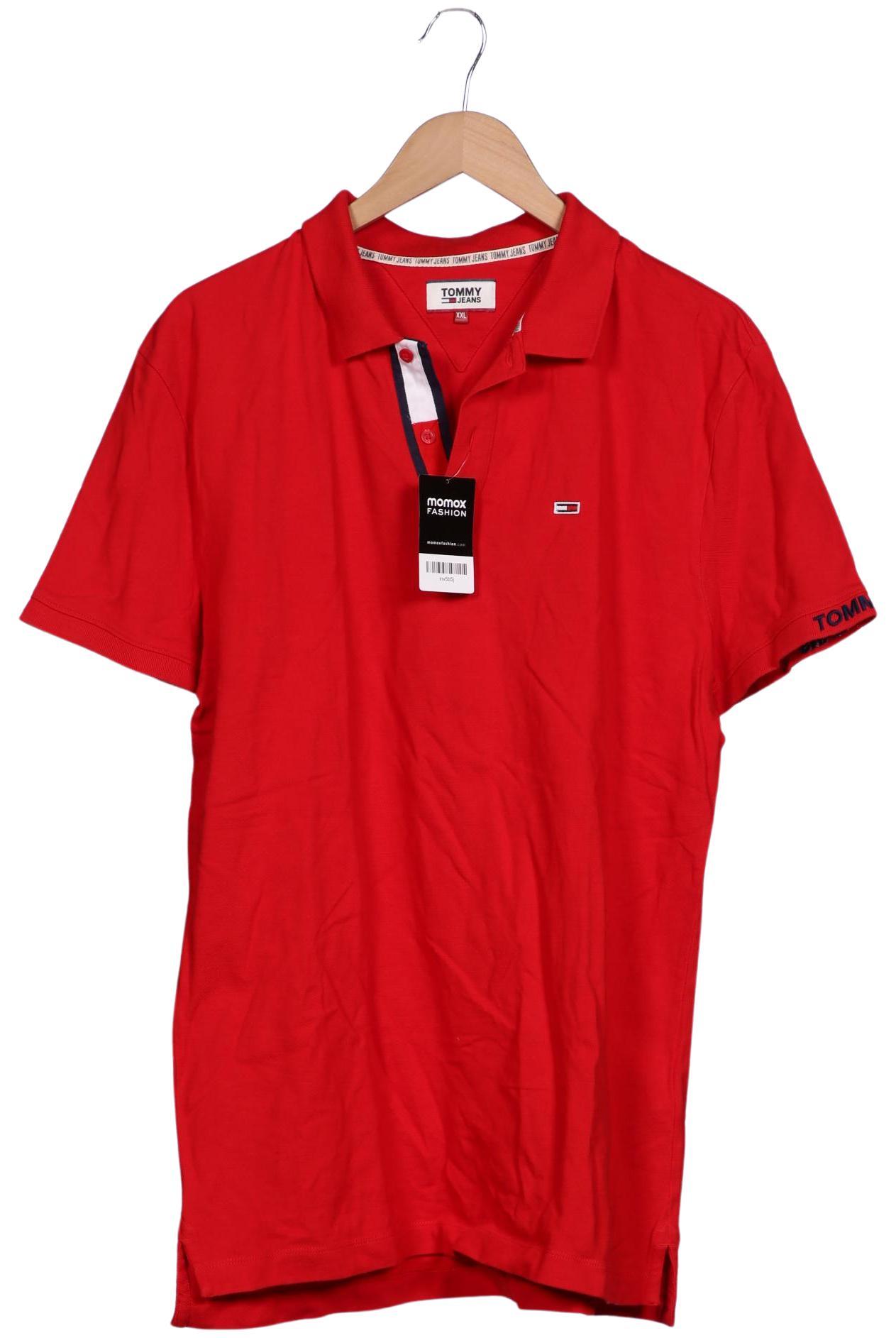 

Tommy Jeans Herren Poloshirt, rot, Gr. 56