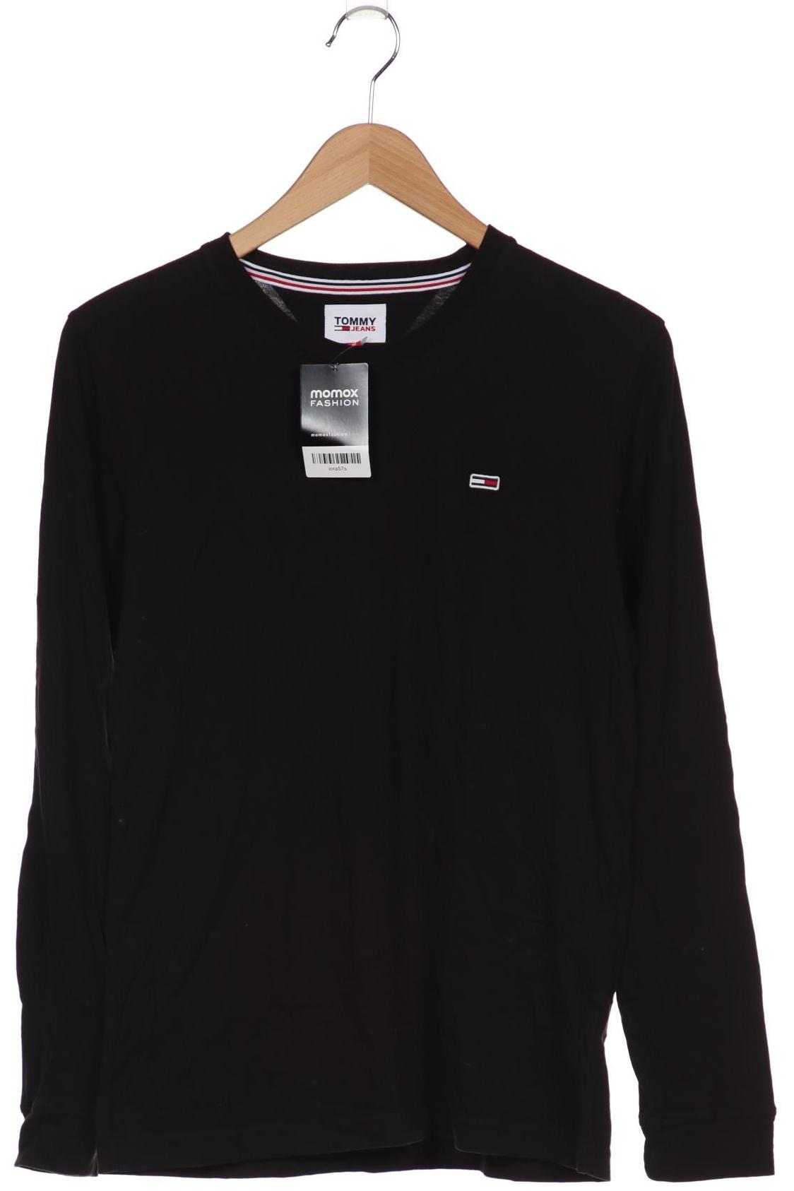 

Tommy Jeans Herren Langarmshirt, schwarz