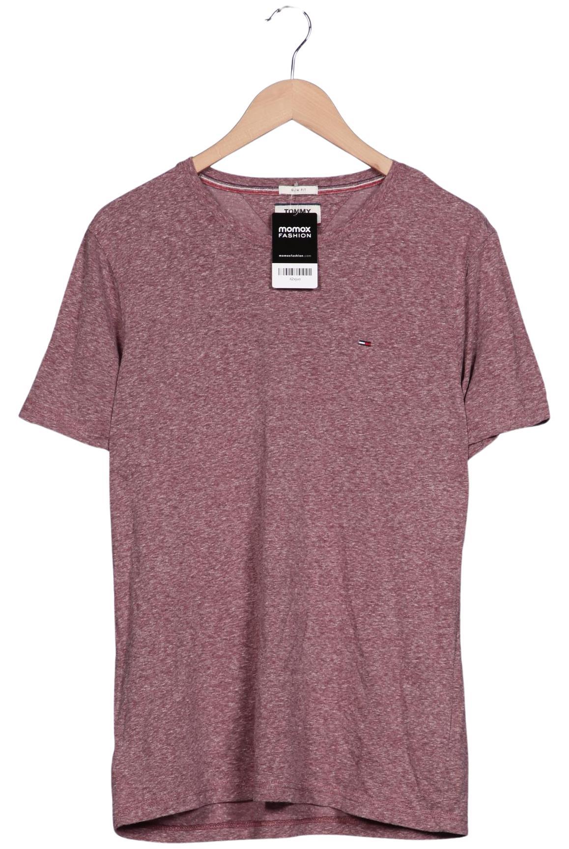Thumbnail - Tommy Jeans Herren T-Shirt, bordeaux, Gr. 54