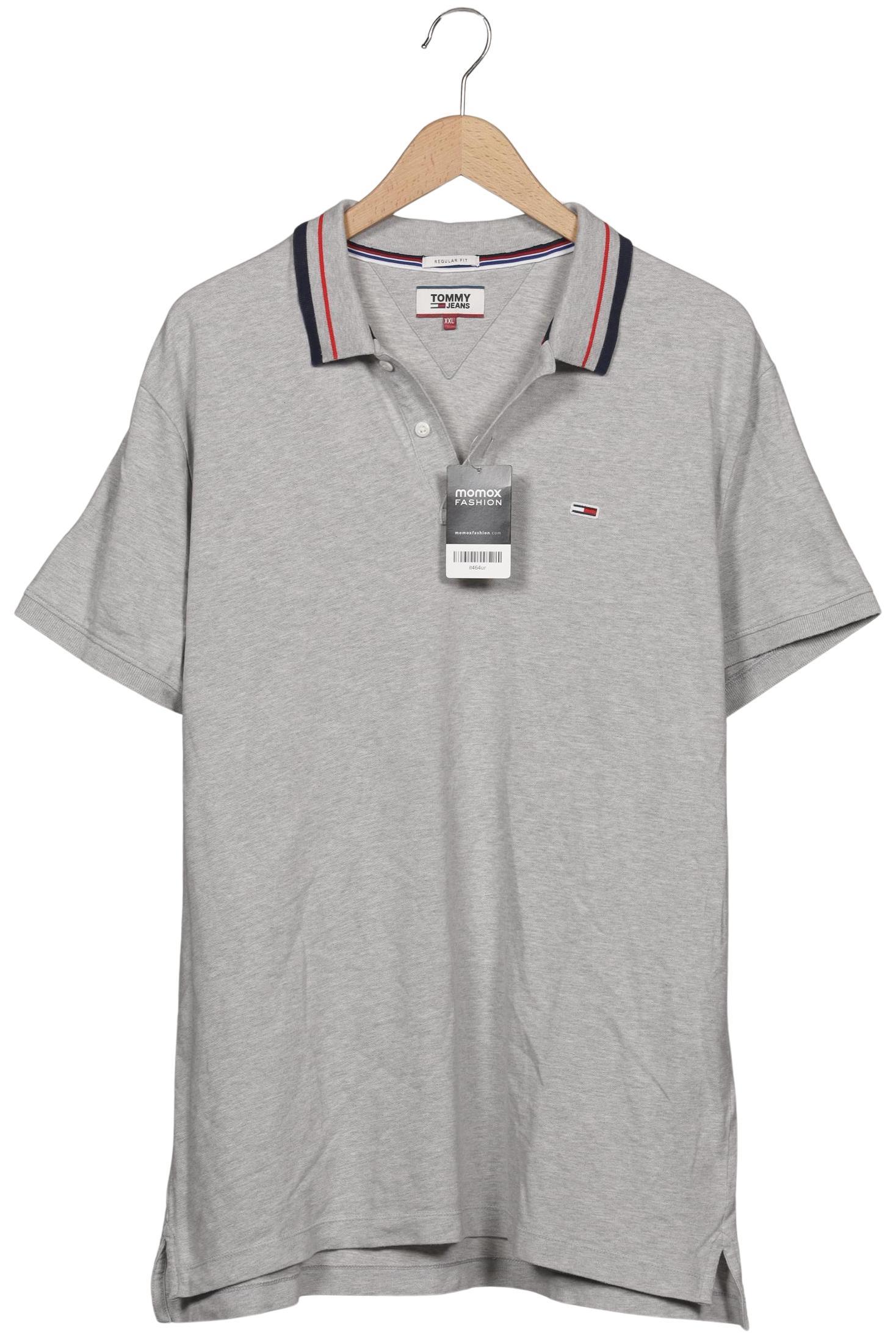 

Tommy Jeans Herren Poloshirt, grau, Gr. 56