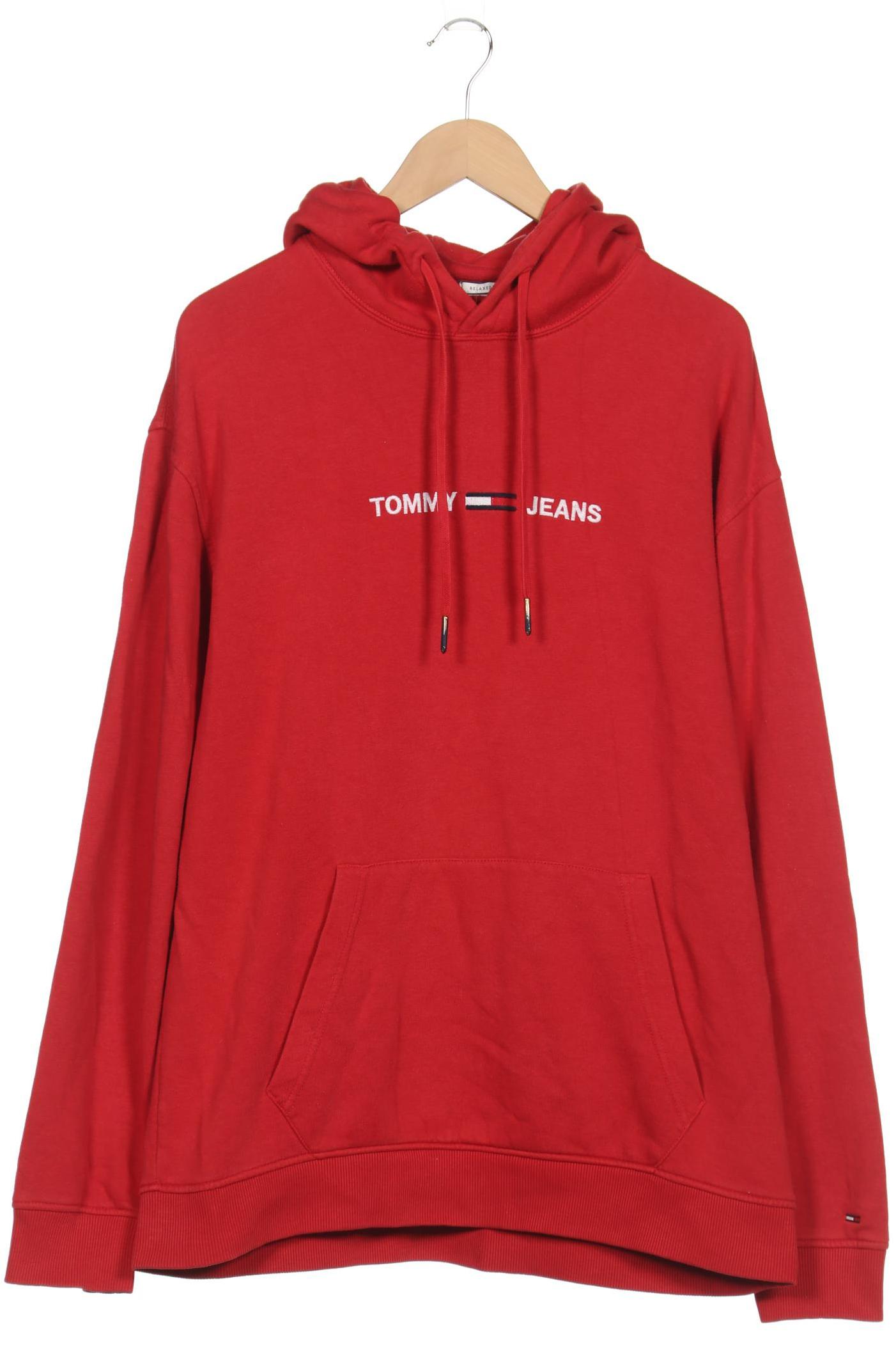 

Tommy Jeans Herren Kapuzenpullover, rot, Gr. 52