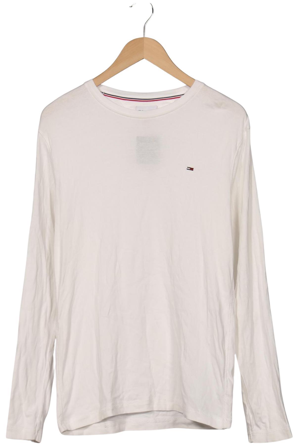 

Tommy Jeans Herren Langarmshirt, weiß, Gr. 54