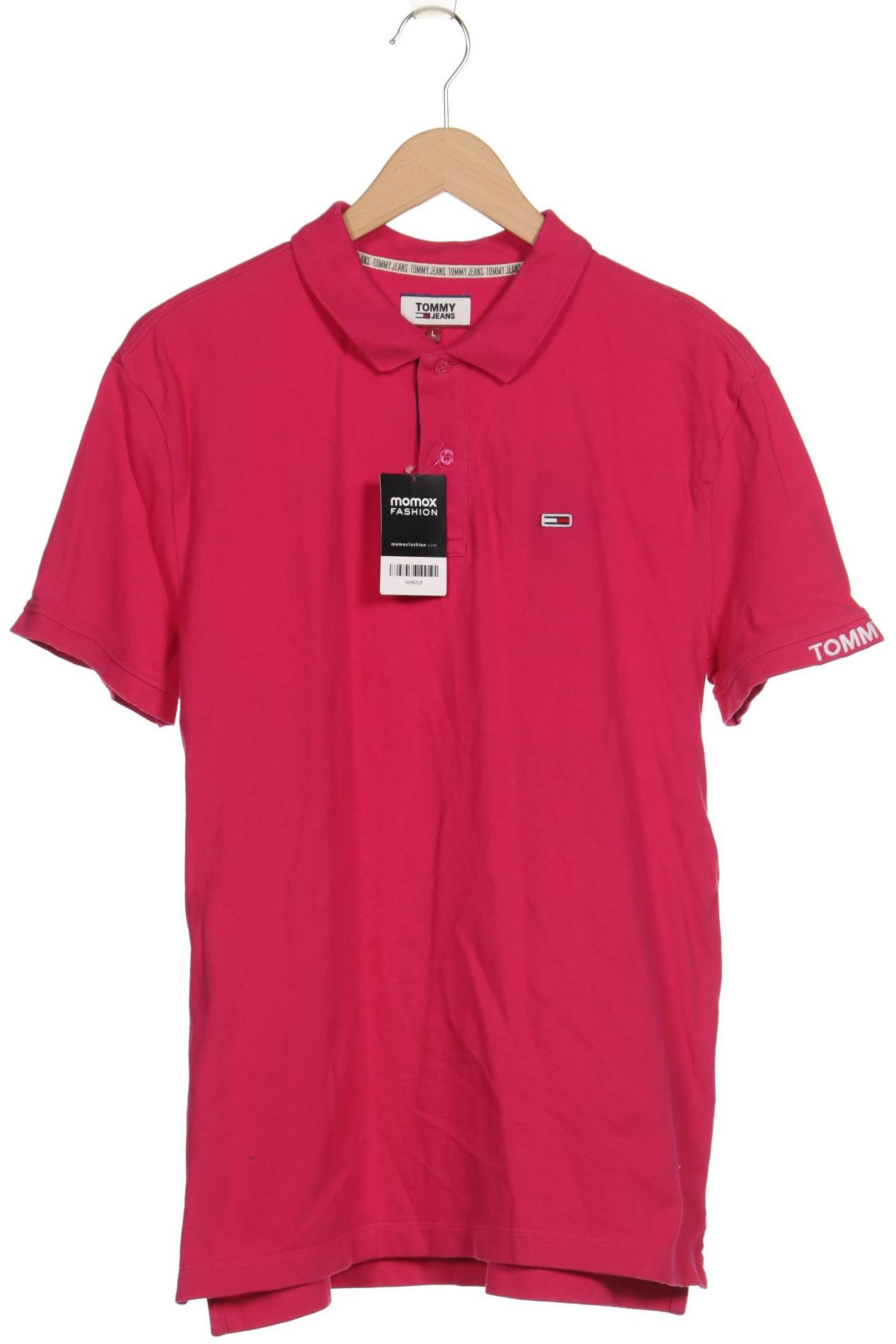 

Tommy Jeans Herren Poloshirt, pink, Gr. 52