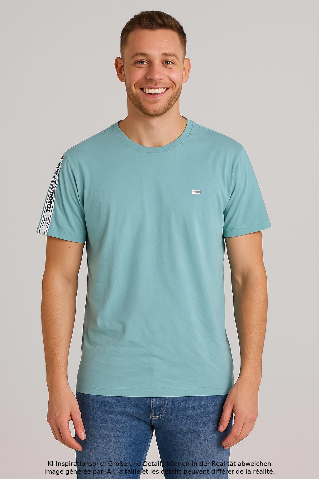 

Tommy Jeans Herren T-Shirt, hellblau, Gr. 46