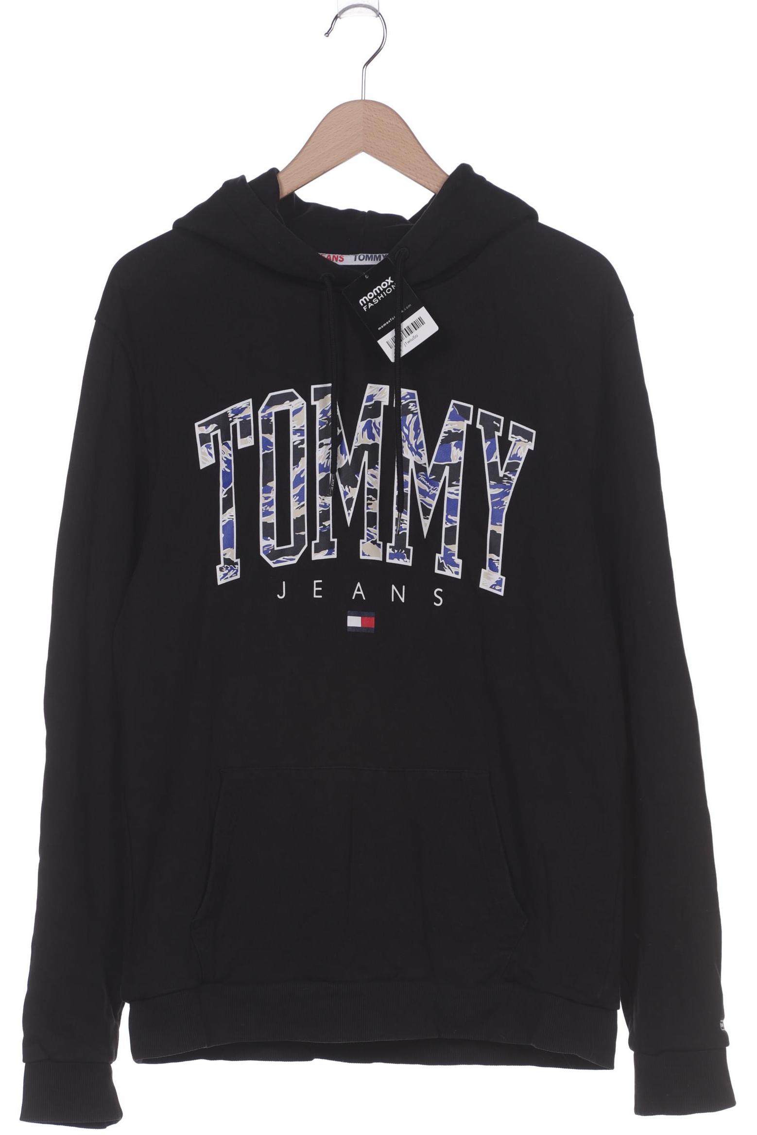 

Tommy Jeans Herren Kapuzenpullover, schwarz, Gr. 54
