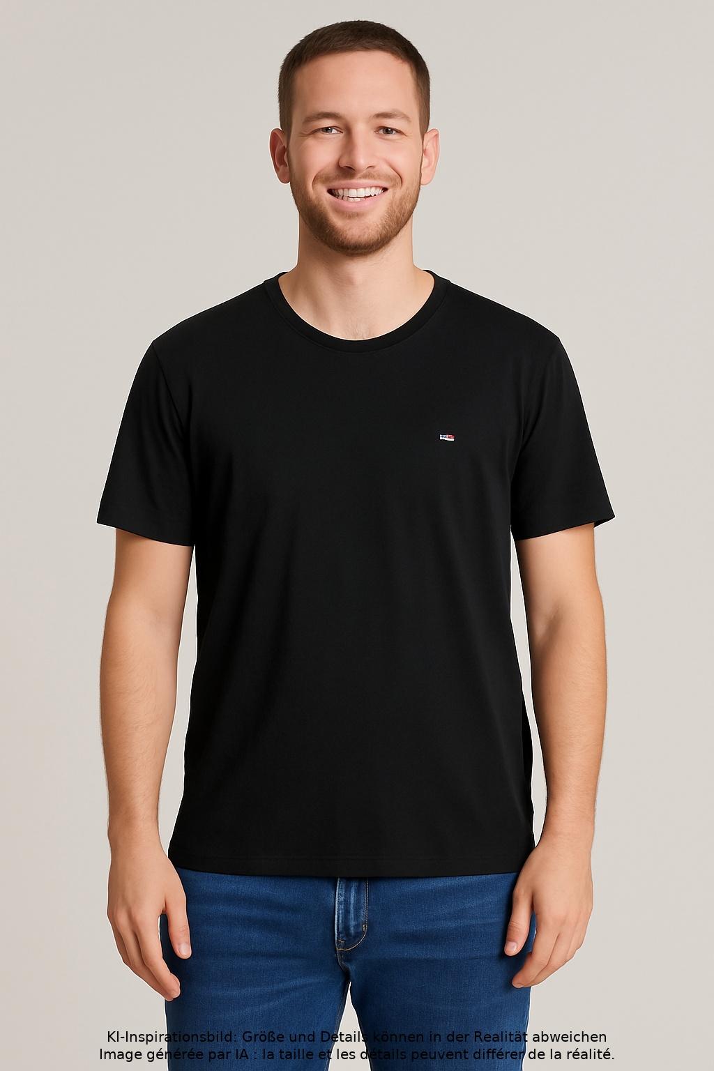 

Tommy Jeans Herren T-Shirt, schwarz, Gr. 54