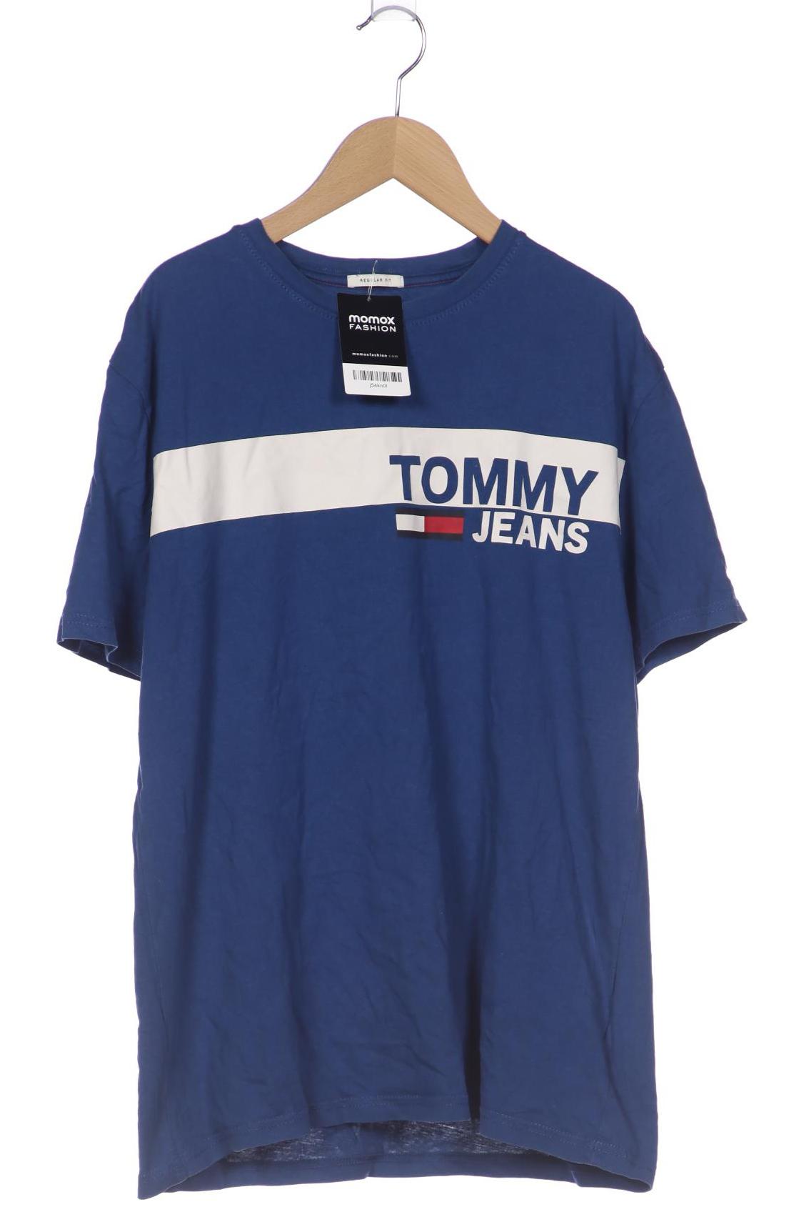 

Tommy Jeans Herren T-Shirt, blau, Gr. 48