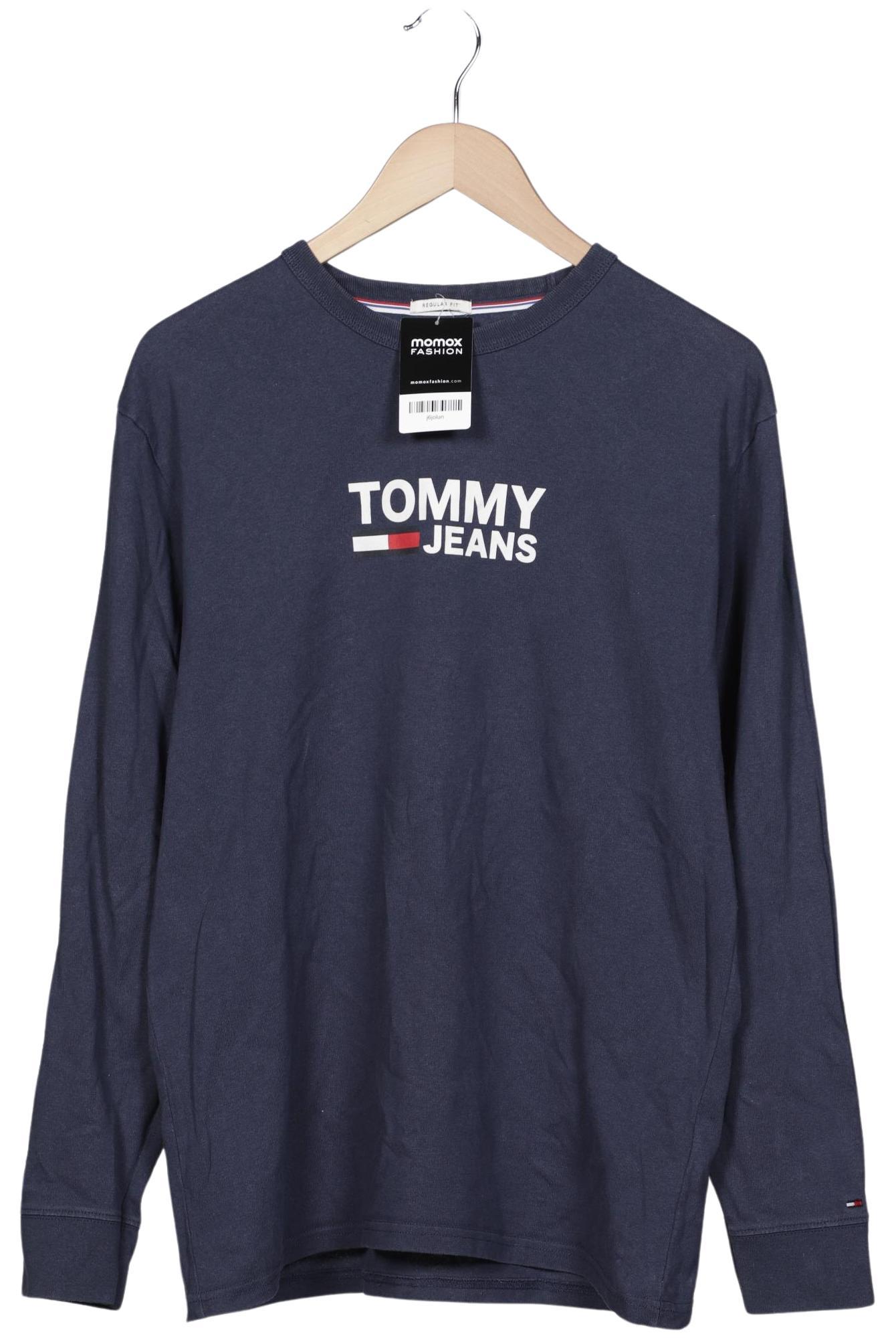 

Tommy Jeans Herren Langarmshirt, marineblau, Gr. 52