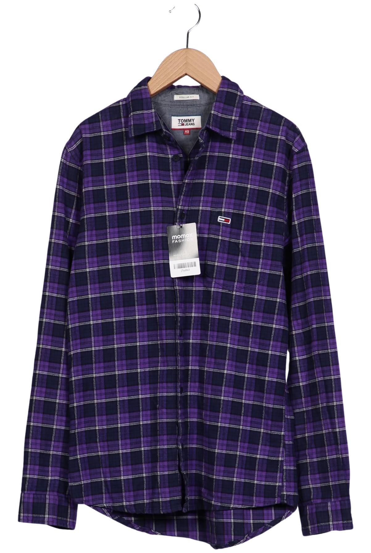 

Tommy Jeans Herren Hemd, flieder, Gr. 44