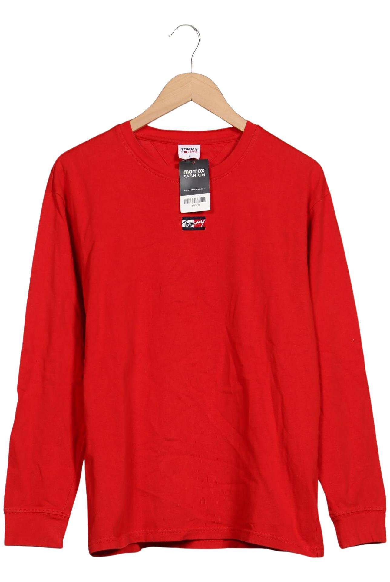 

Tommy Jeans Herren Langarmshirt, rot, Gr. 46