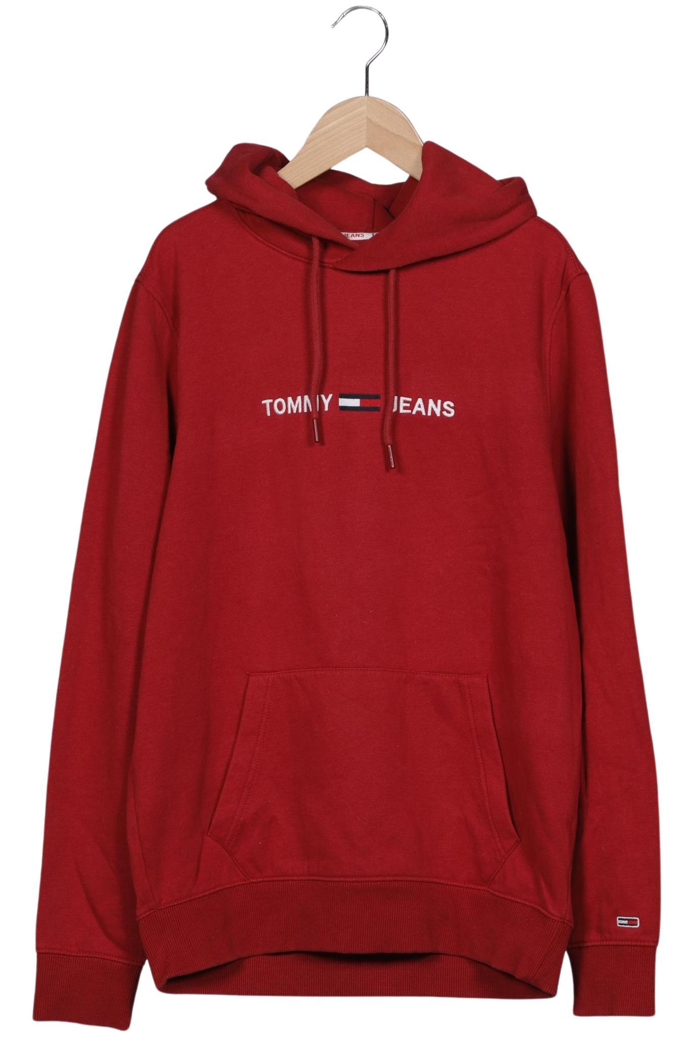

Tommy Jeans Herren Kapuzenpullover, rot, Gr. 48