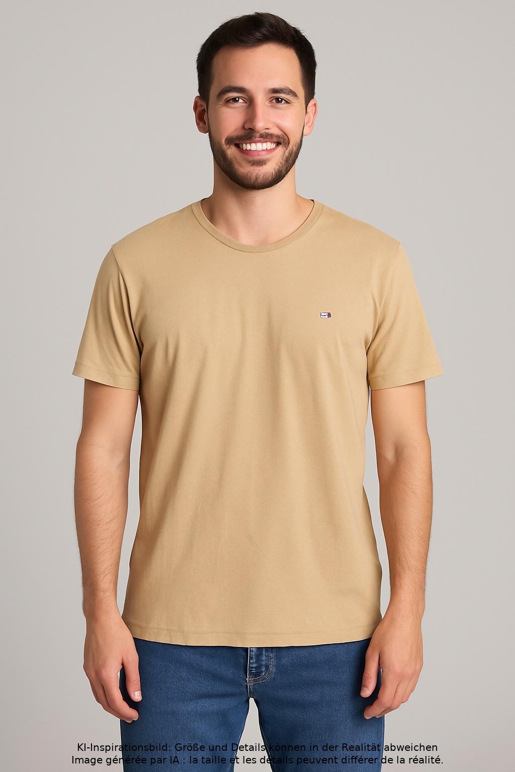 Thumbnail - Tommy Jeans Herren T-Shirt, beige, Gr. 54