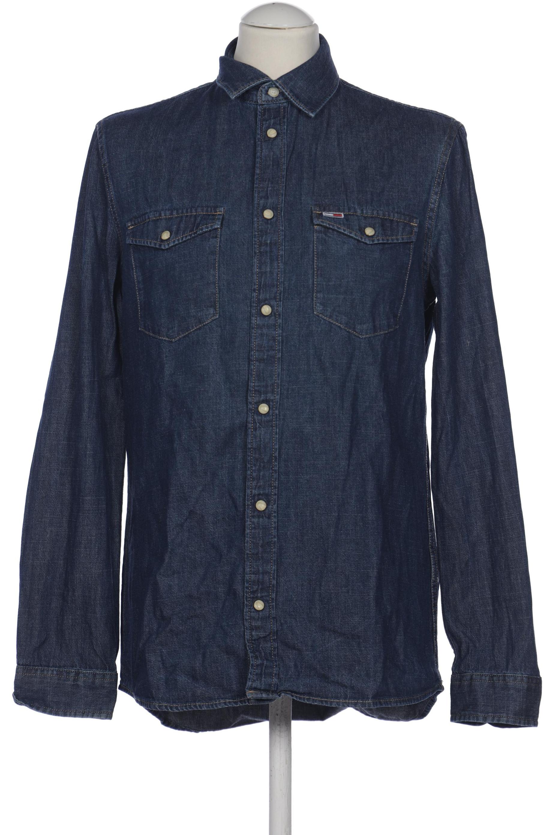 

Tommy Jeans Herren Hemd, marineblau, Gr. 46