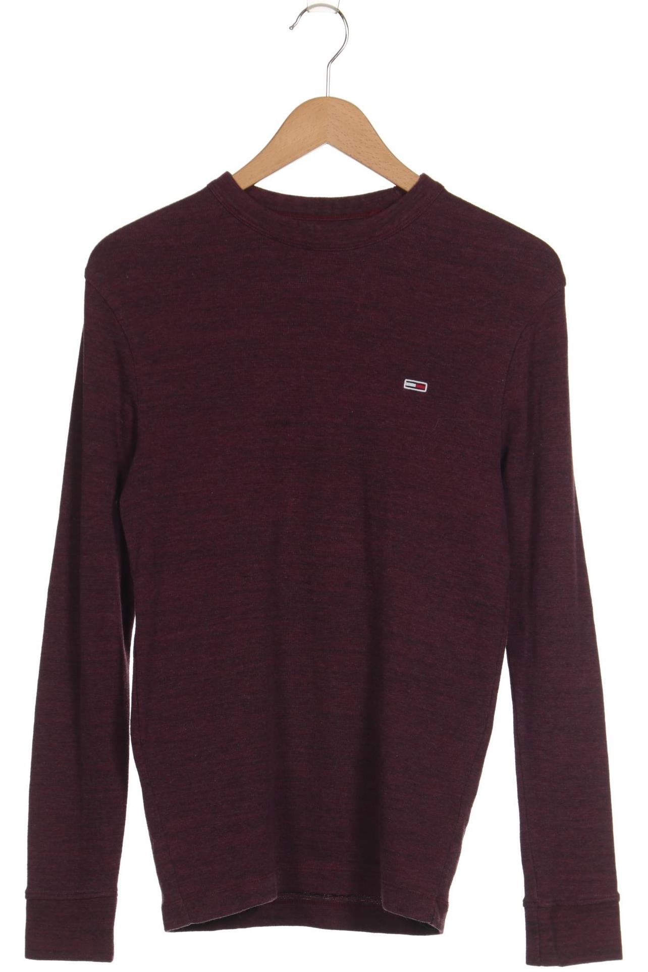 

Tommy Jeans Herren Langarmshirt, bordeaux, Gr. 46
