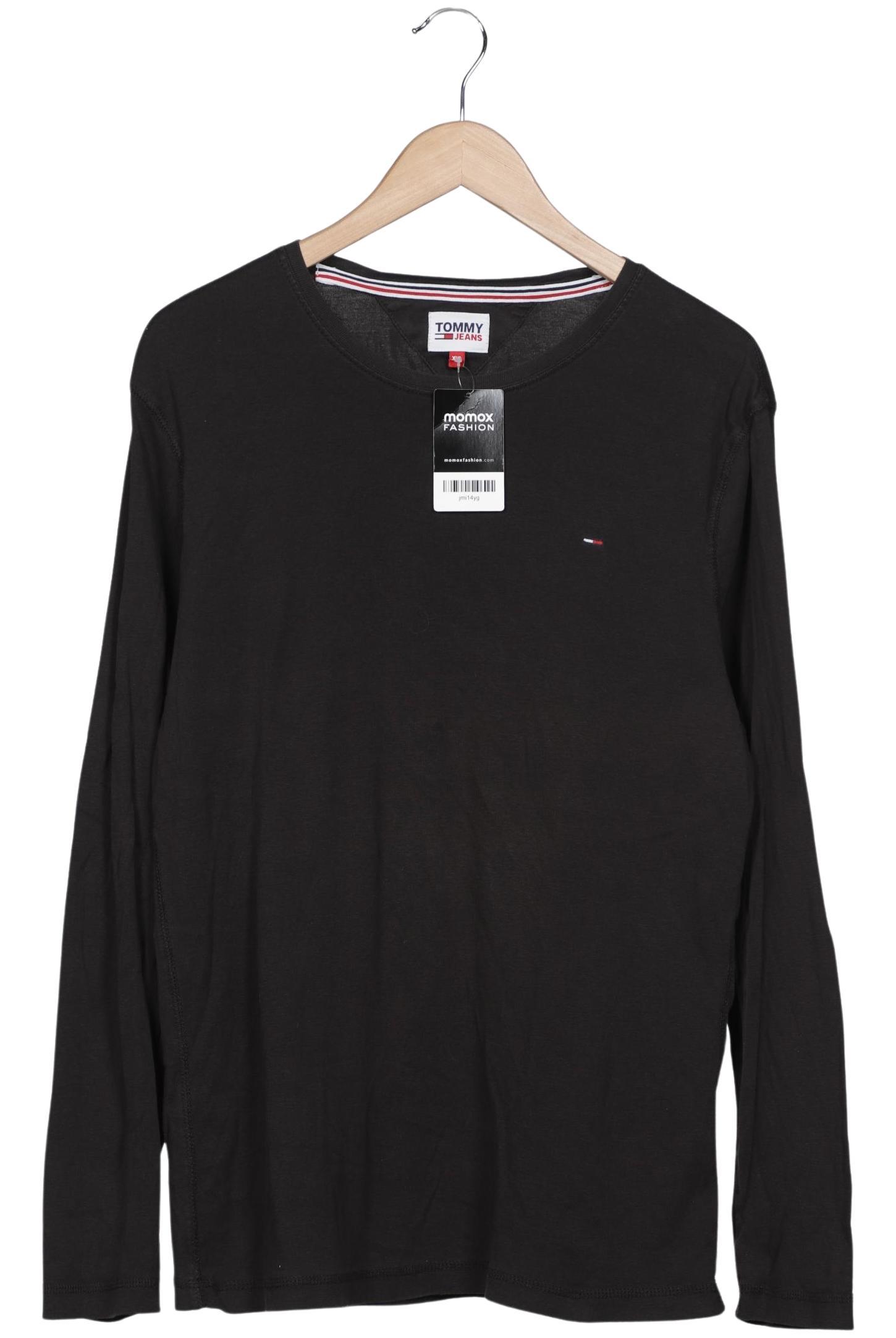 

Tommy Jeans Herren Langarmshirt, schwarz, Gr. 56