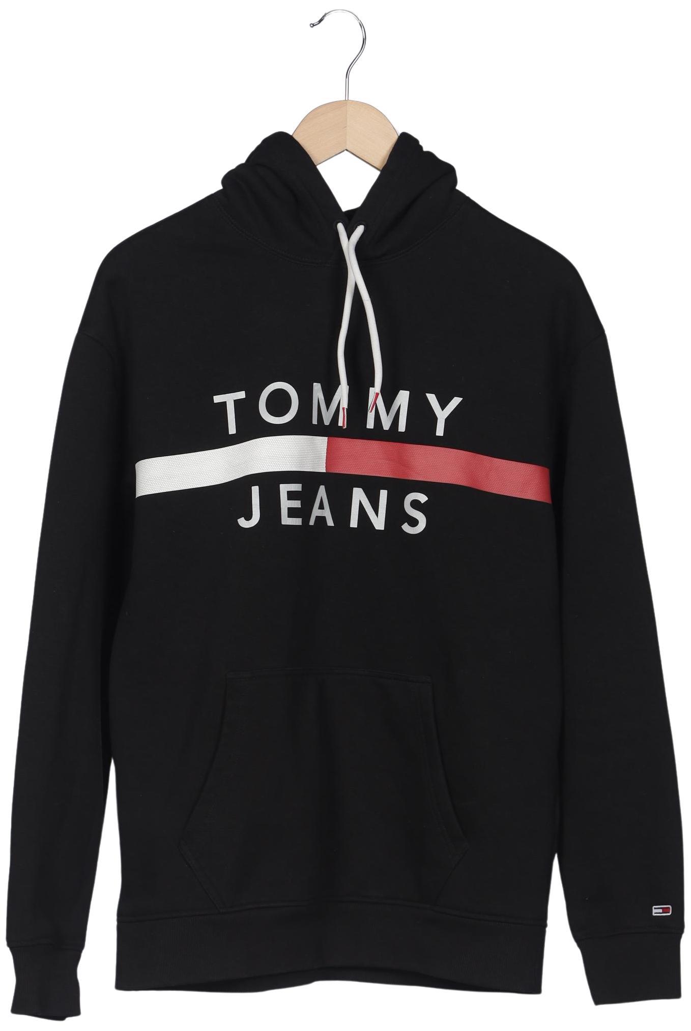 

Tommy Jeans Herren Kapuzenpullover, schwarz, Gr. 48