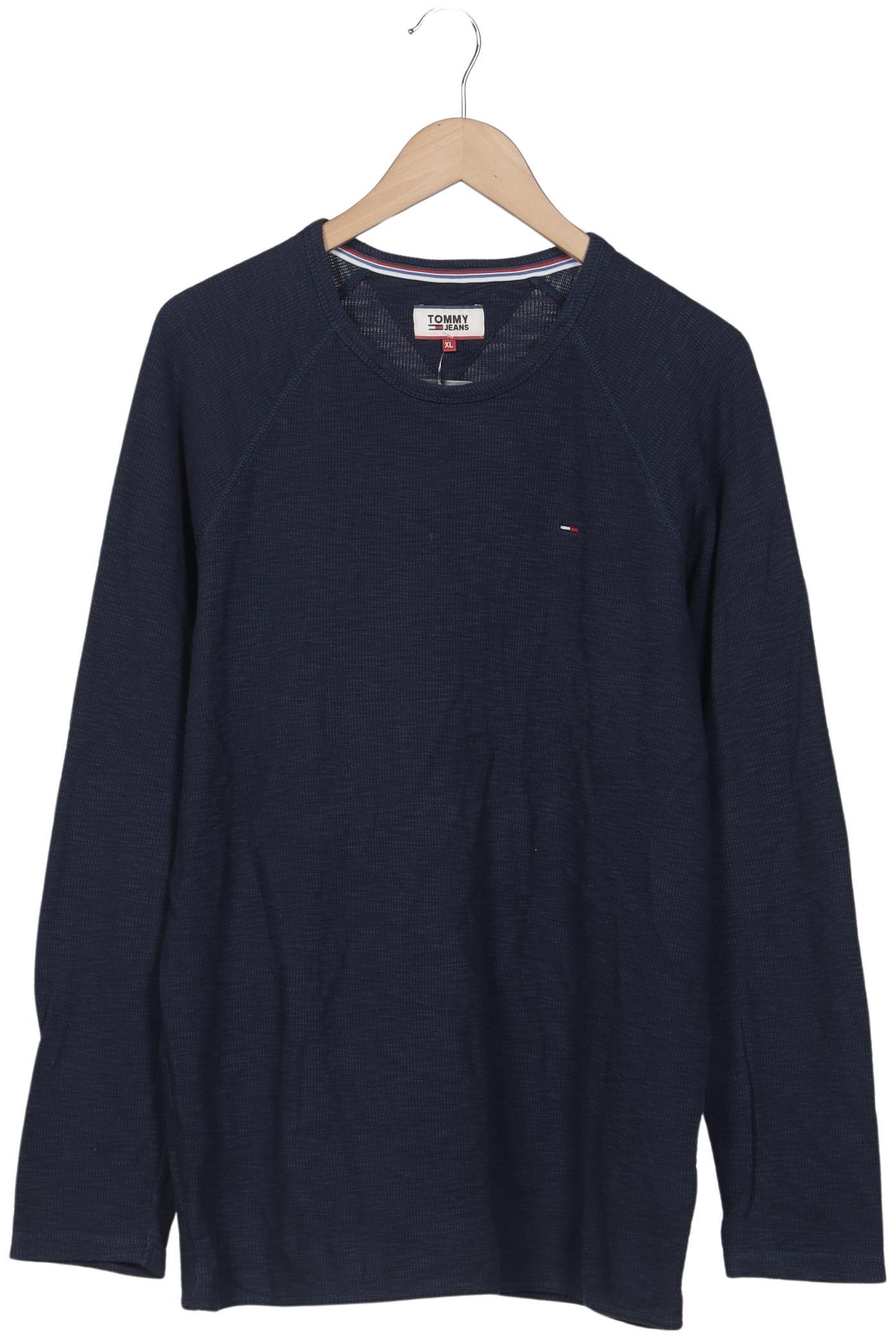 

Tommy Jeans Herren Langarmshirt, marineblau, Gr. 54
