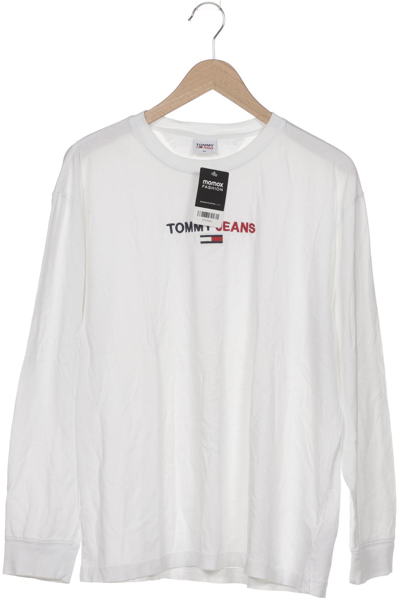 

Tommy Jeans Herren Langarmshirt, weiß, Gr. 56