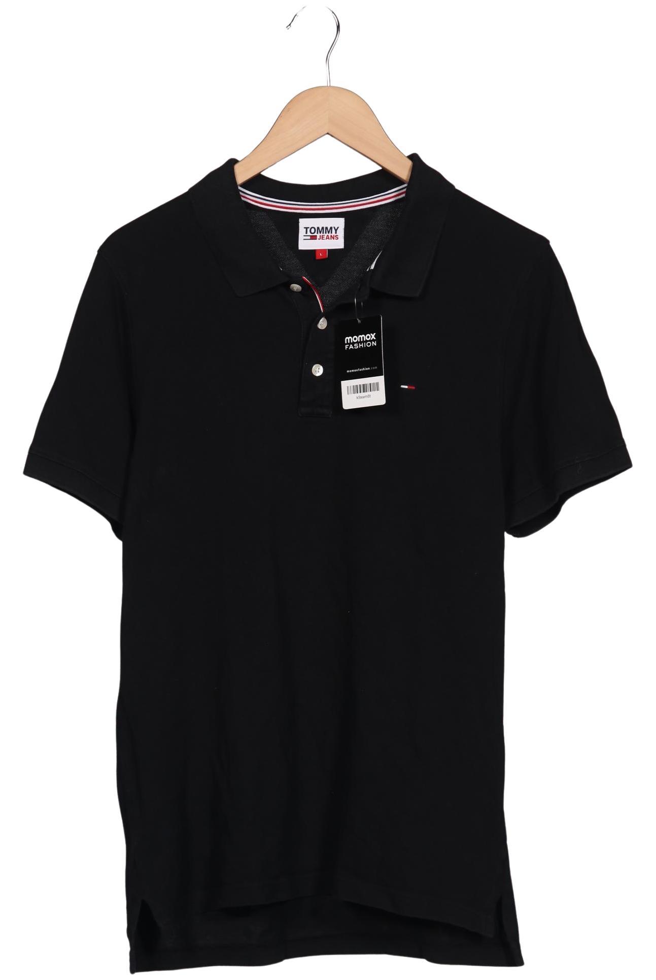 Thumbnail - Tommy Jeans Herren Poloshirt, schwarz, Gr. 52